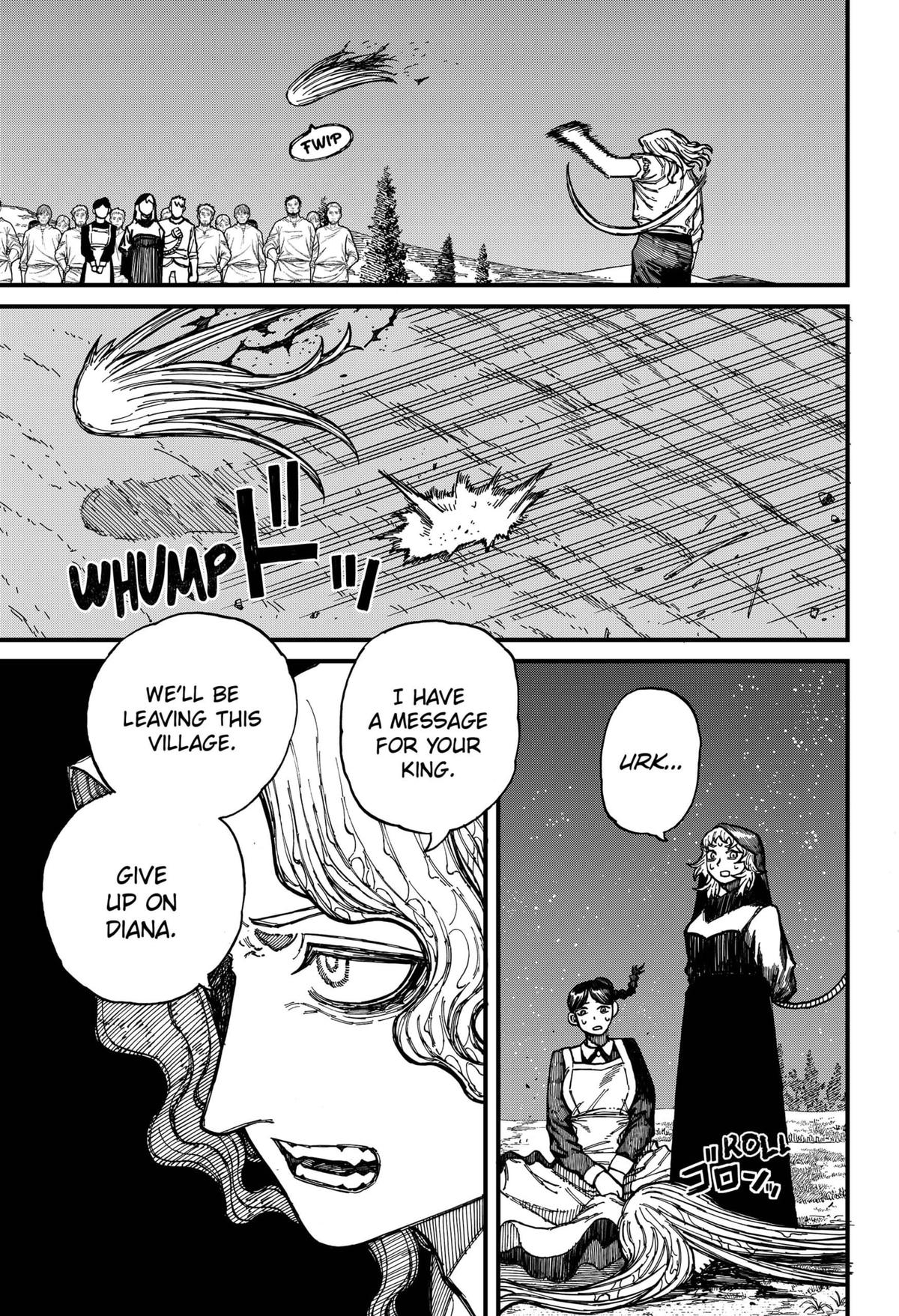 Centuria Manga Chapter 27 page 3 - First Words scene