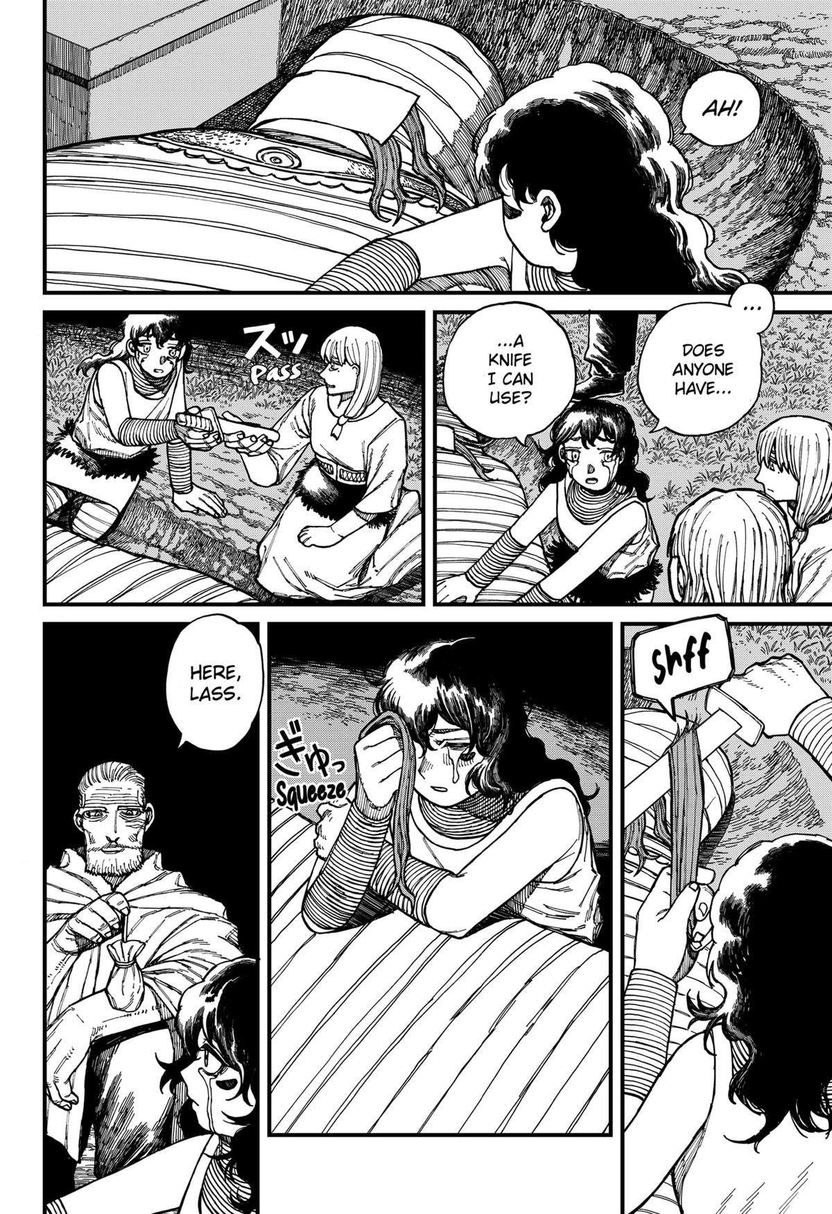 Centuria Manga Chapter 28 page 10 - A Feast for Four scene