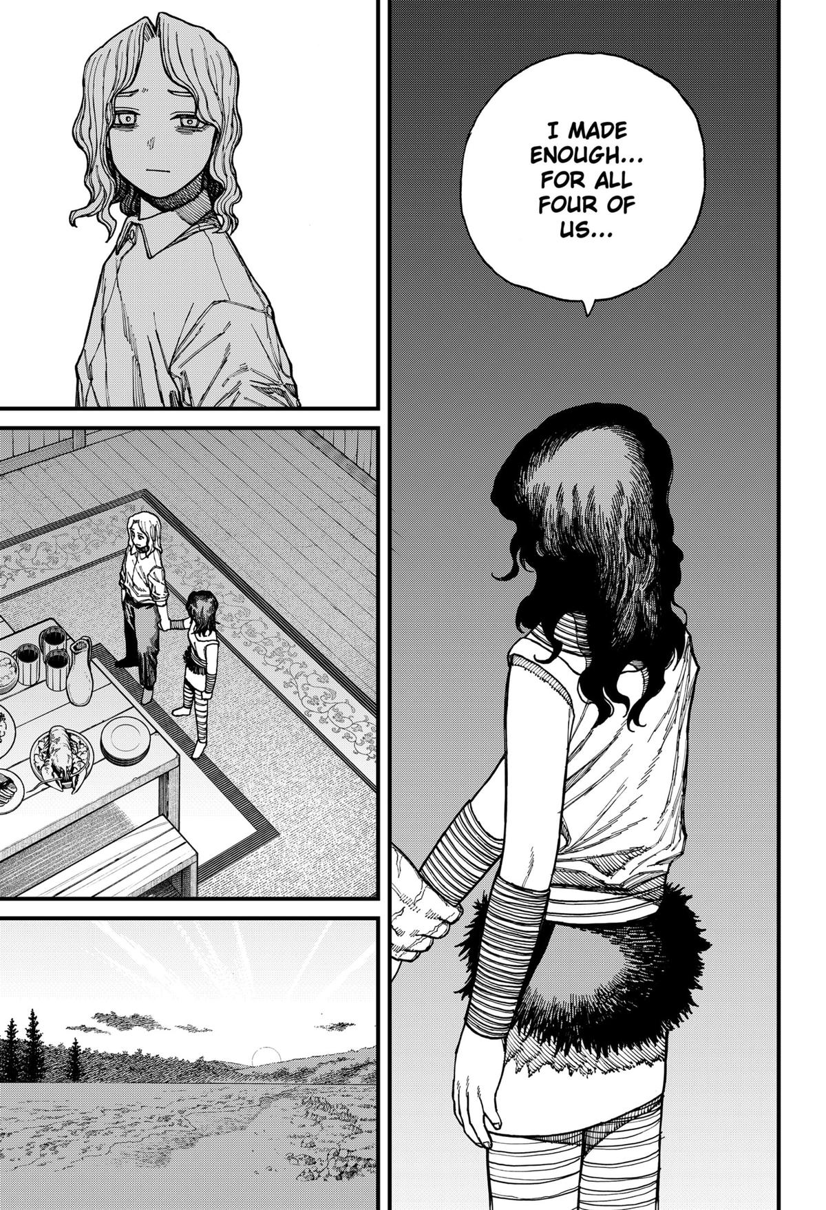 Centuria Manga Chapter 28 page 7 - A Feast for Four scene