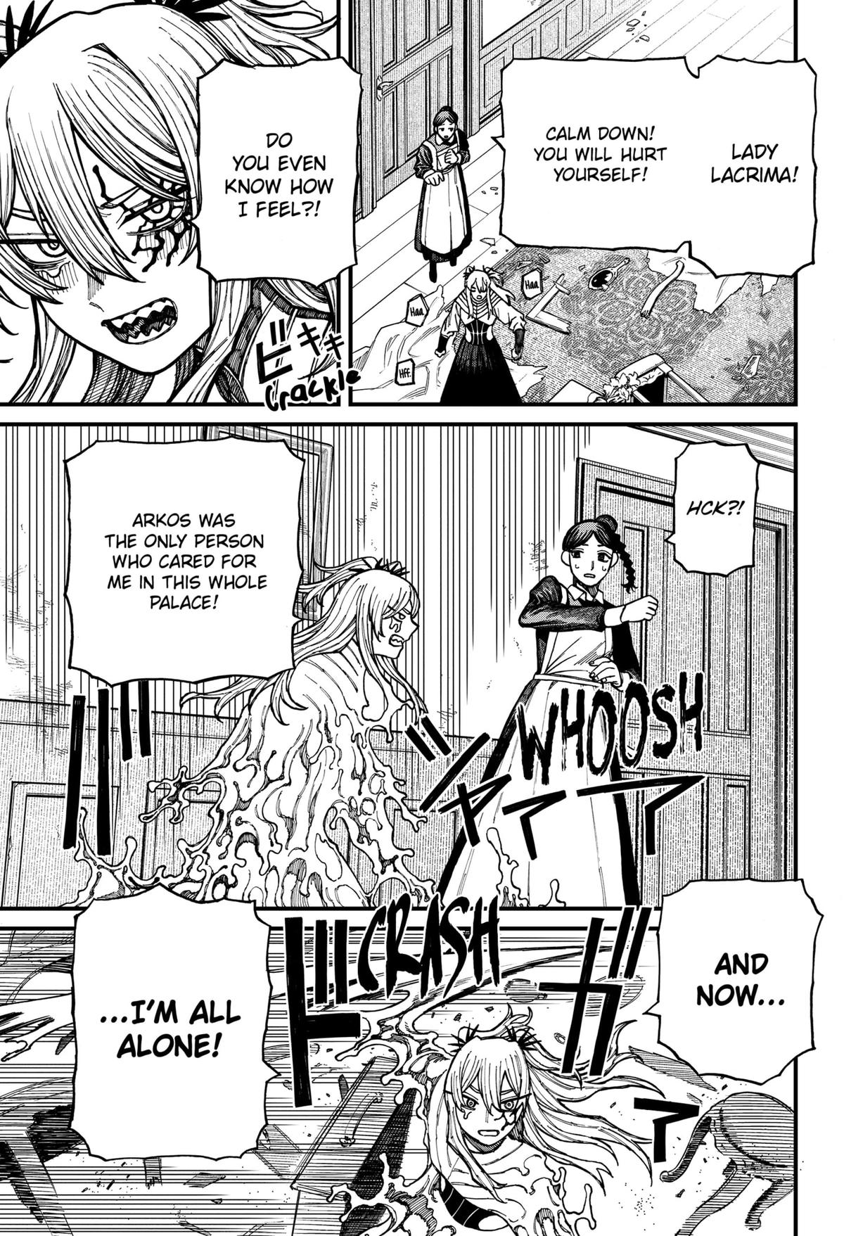 Centuria Manga Chapter 29 page 12 - The Royal Palace scene