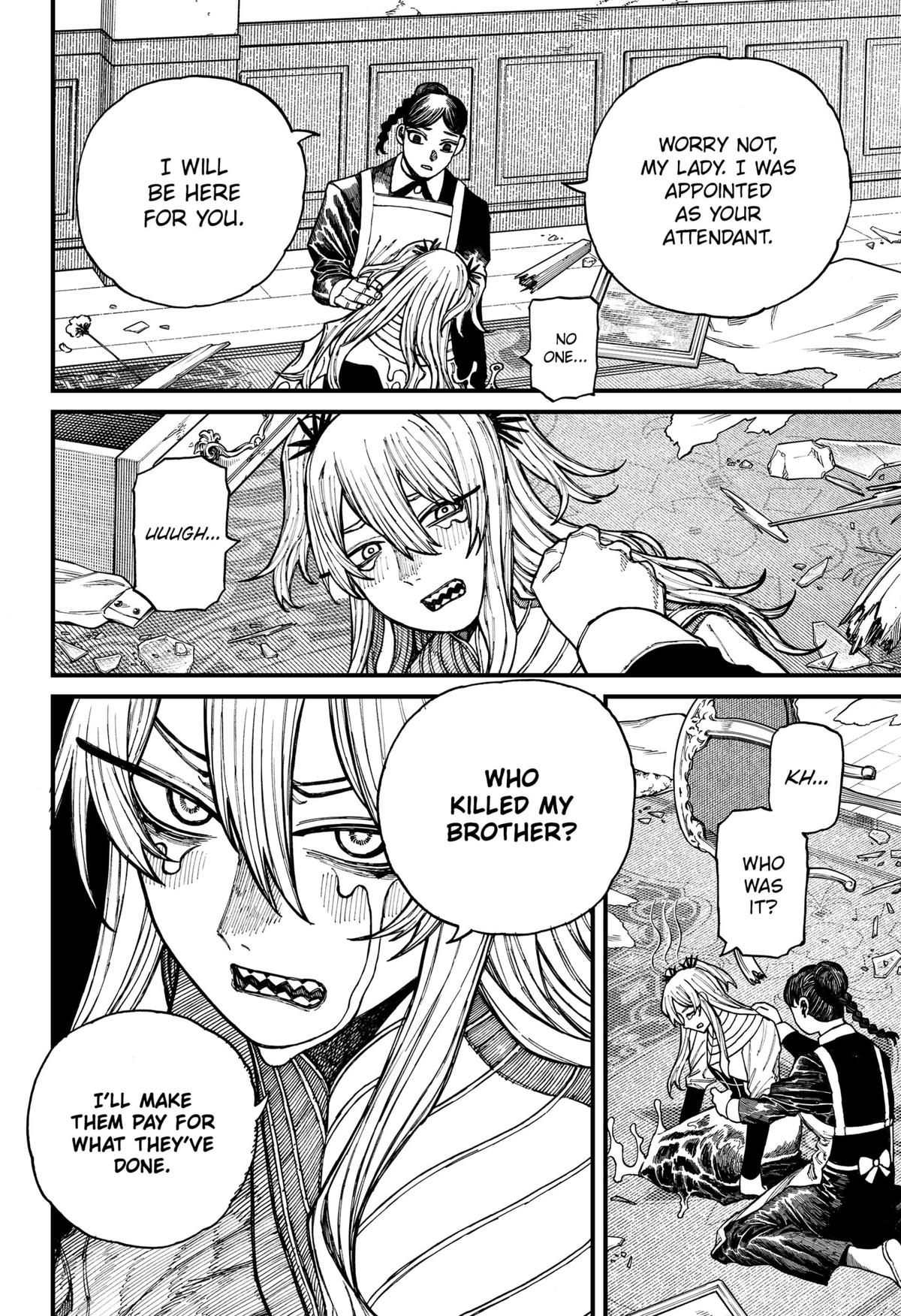 Centuria Manga Chapter 29 page 13 - The Royal Palace scene