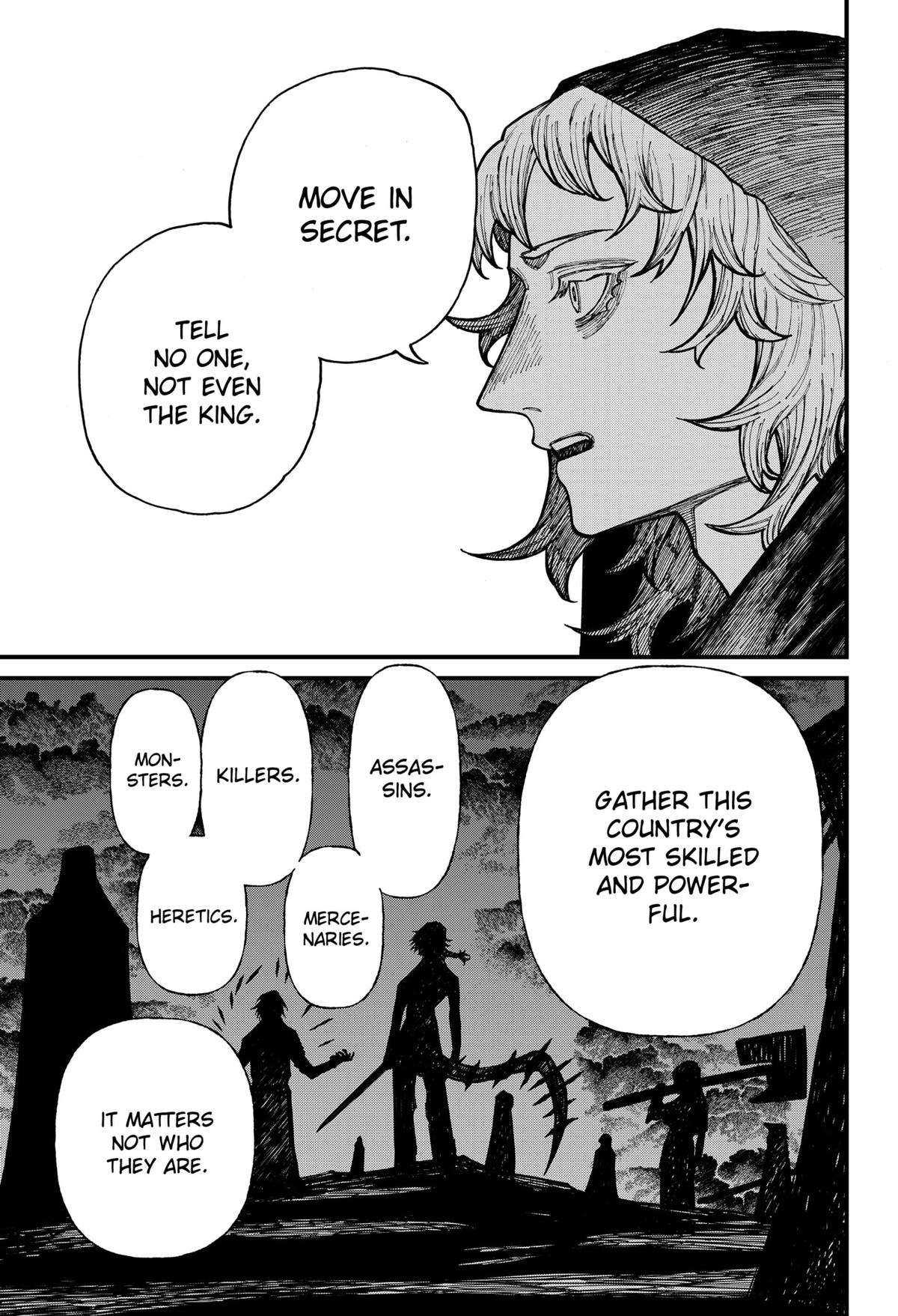 Centuria Manga Chapter 29 page 16 - The Royal Palace scene