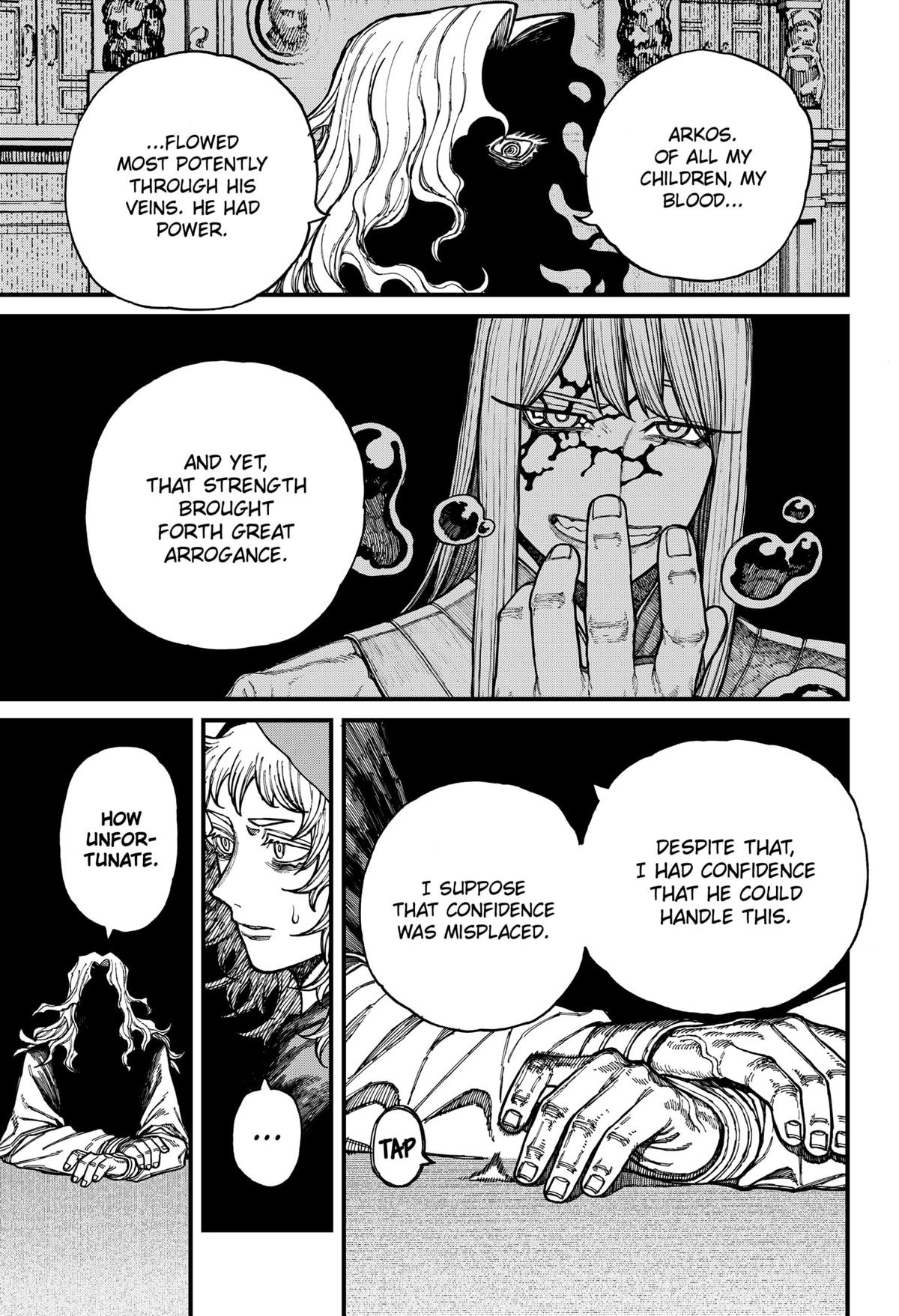 Centuria Manga Chapter 29 page 4 - The Royal Palace scene