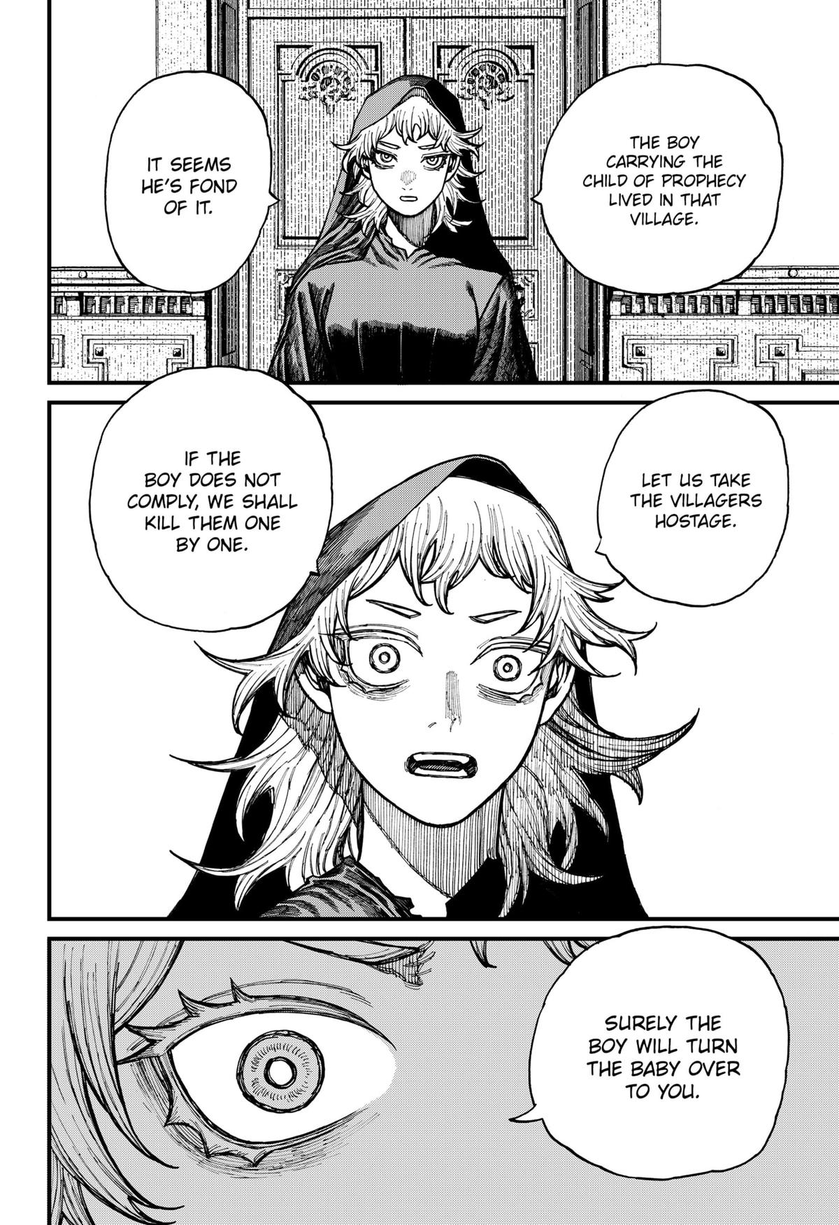 Centuria Manga Chapter 29 page 5 - The Royal Palace scene