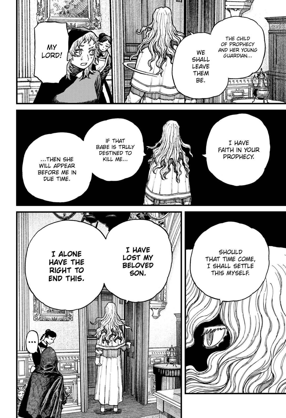 Centuria Manga Chapter 29 page 9 - The Royal Palace scene