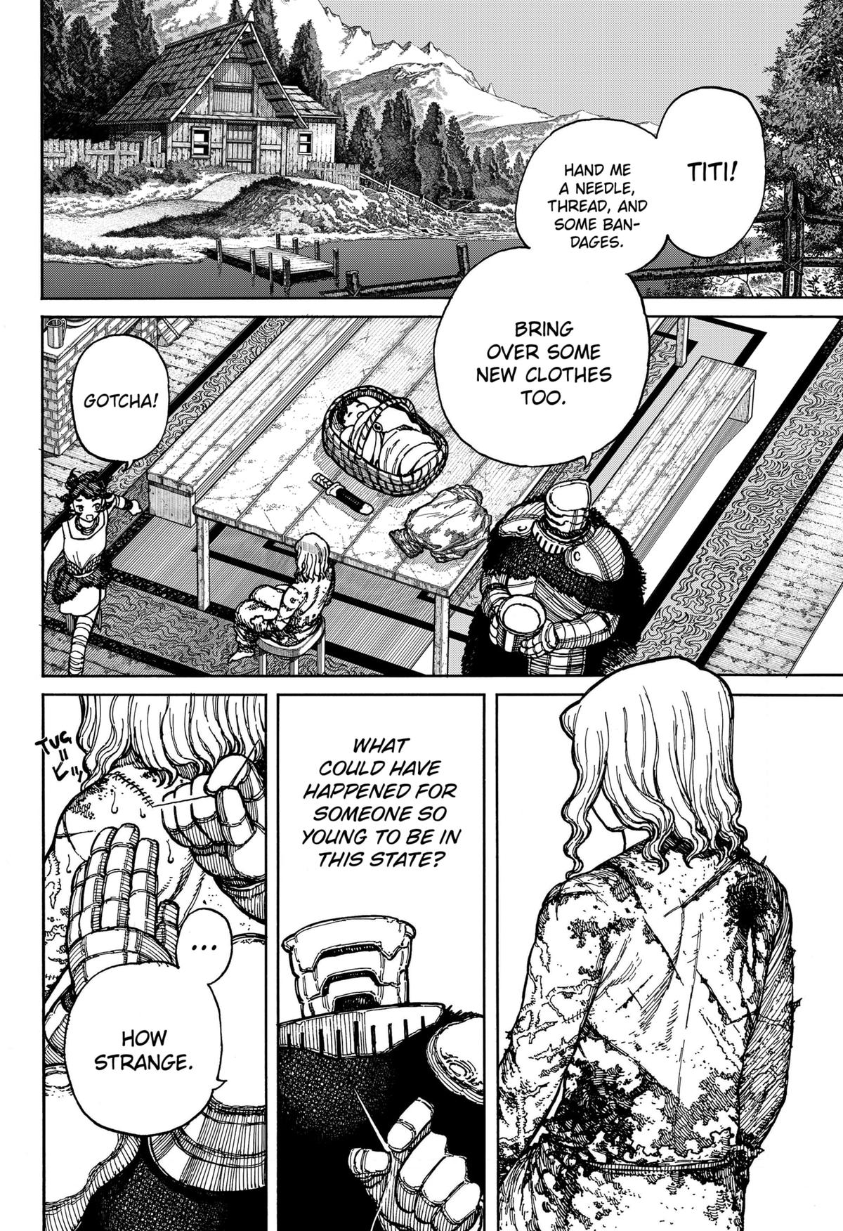 Centuria Manga Chapter 3 page 6 - Fateful Encounter scene