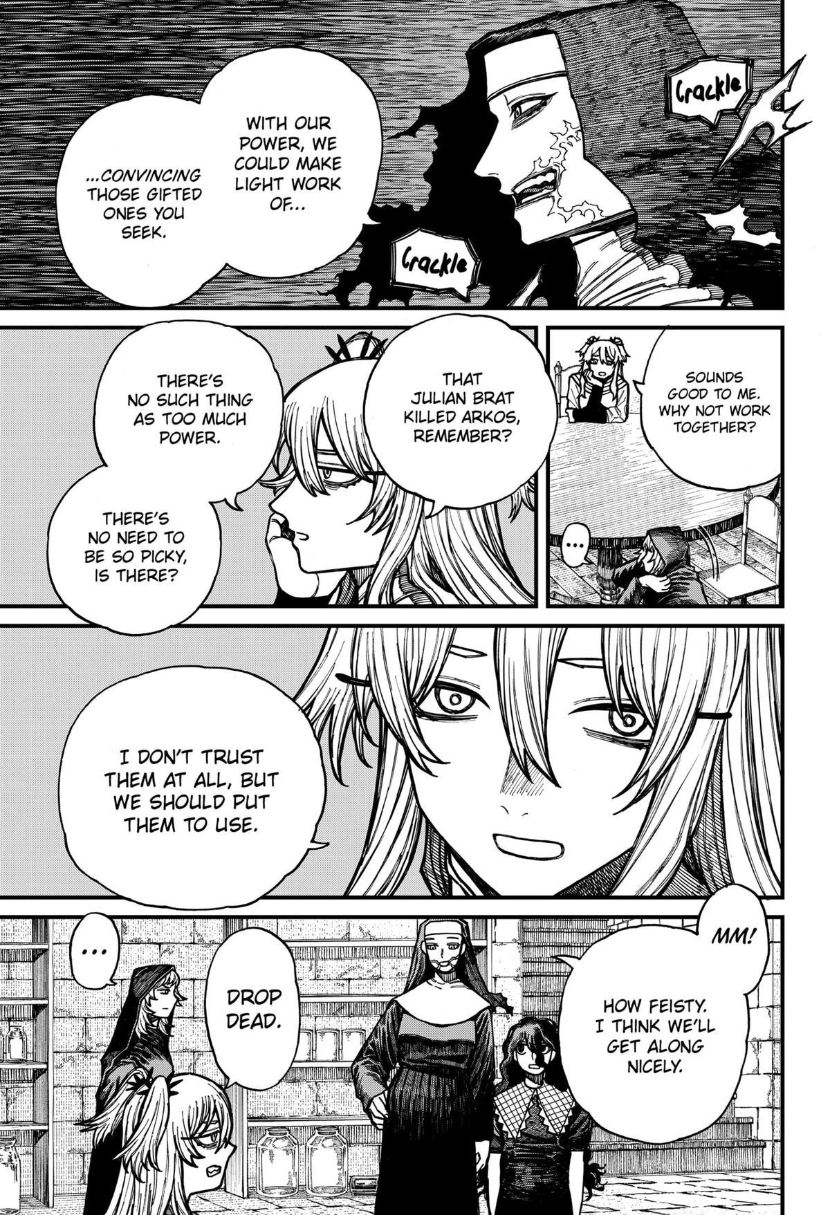 Centuria Manga Chapter 30 page 11 - Departure scene
