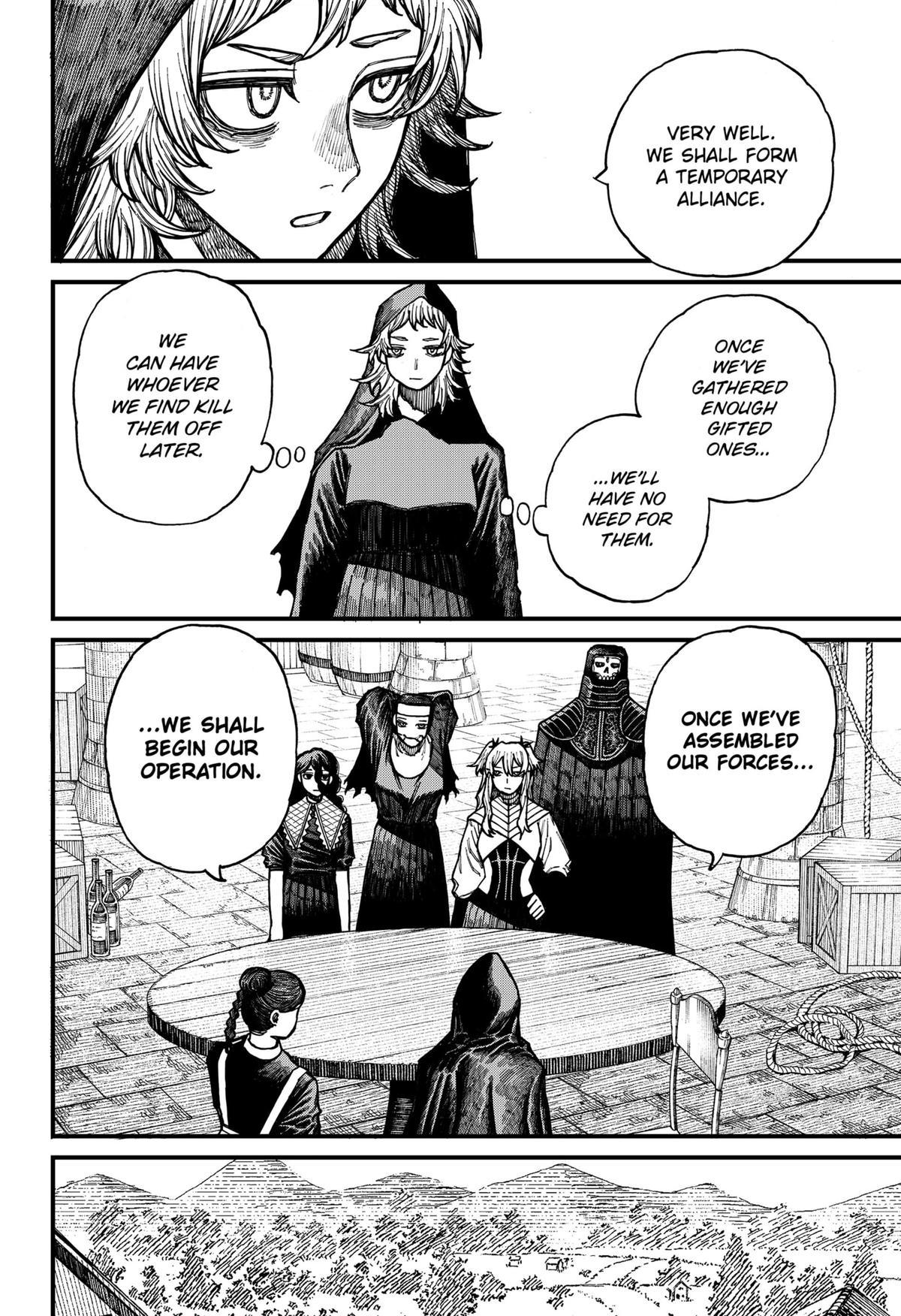Centuria Manga Chapter 30 page 12 - Departure scene
