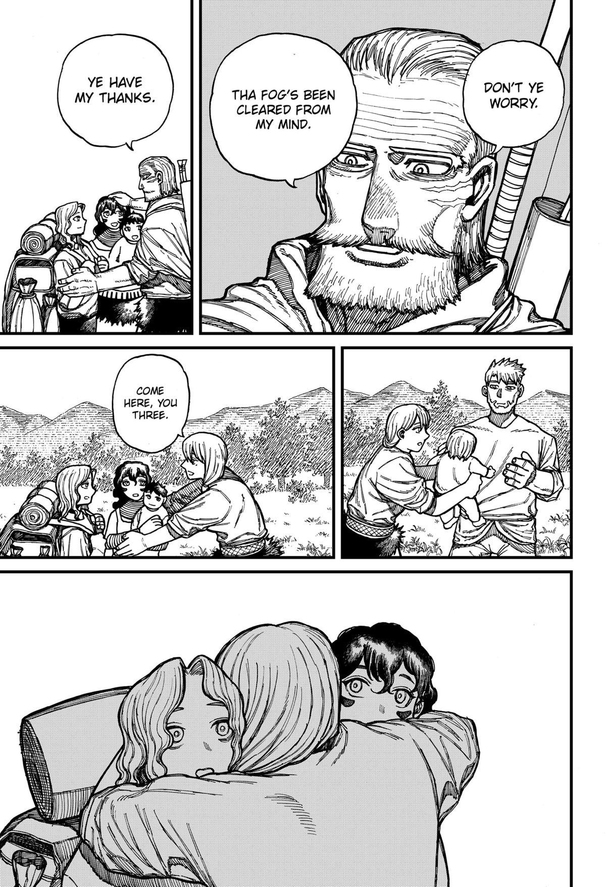 Centuria Manga Chapter 30 page 15 - Departure scene