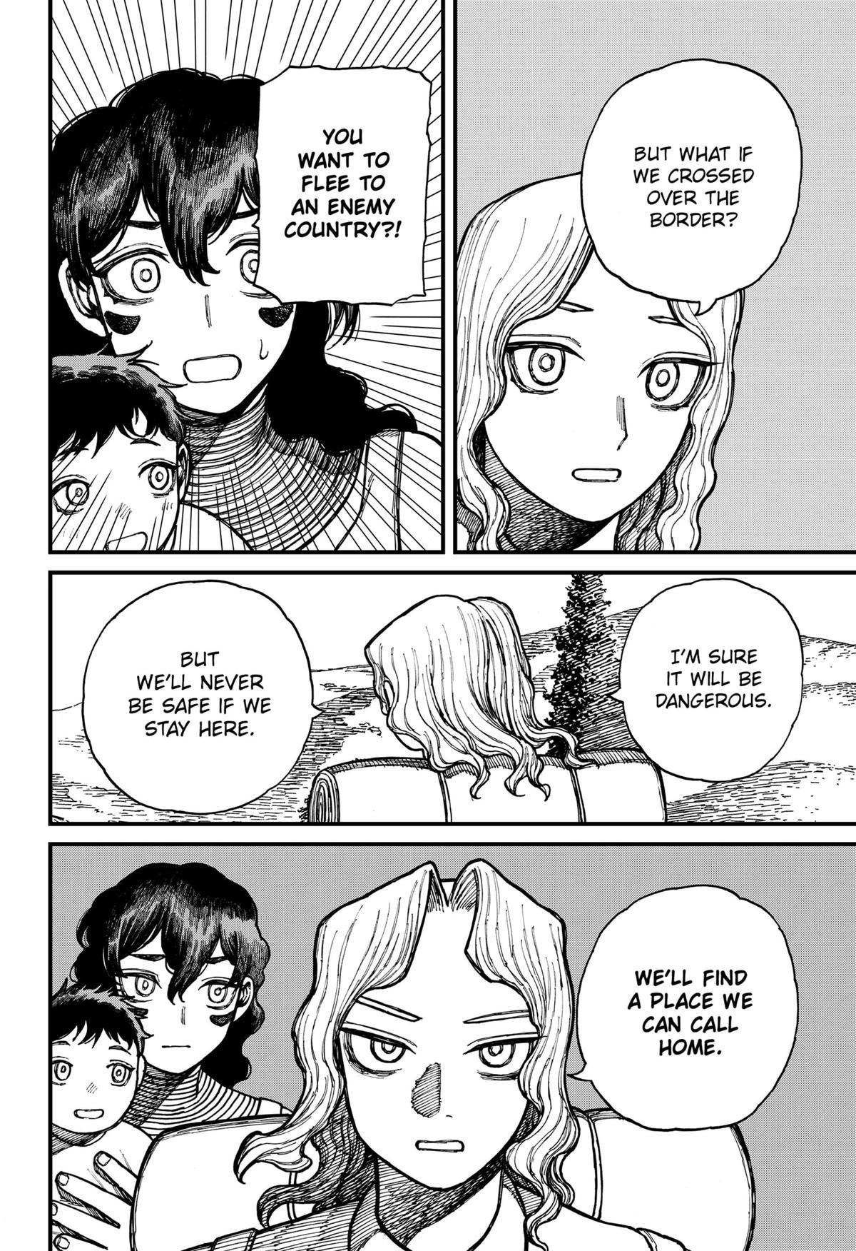 Centuria Manga Chapter 30 page 18 - Departure scene