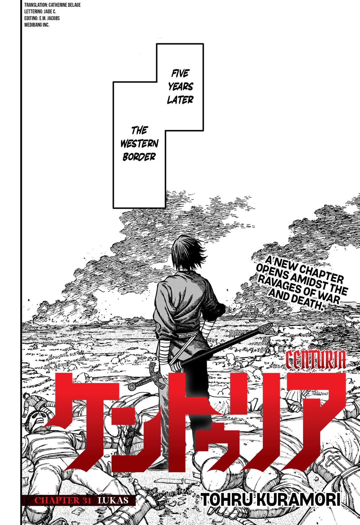 Centuria Manga Chapter 31 page 6 - Lukas scene