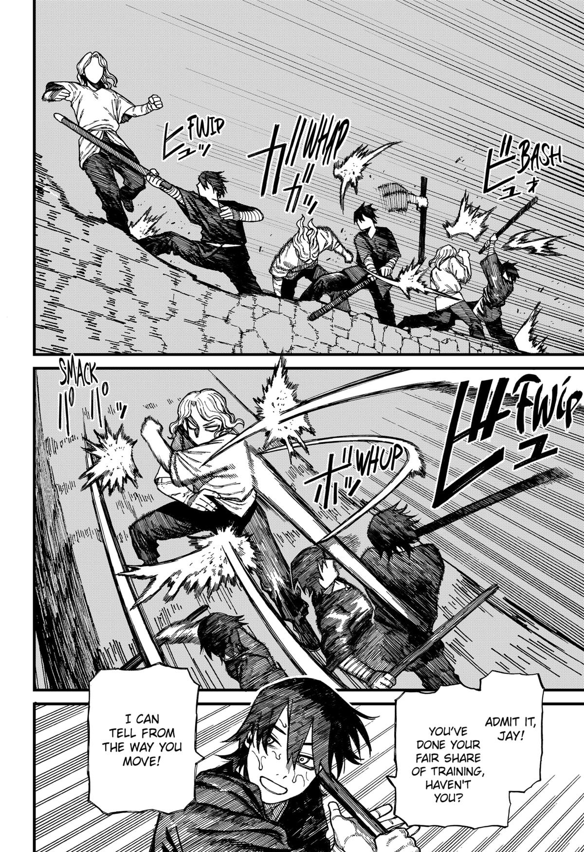 Centuria Manga Chapter 32 page 12 - Woman of Water scene