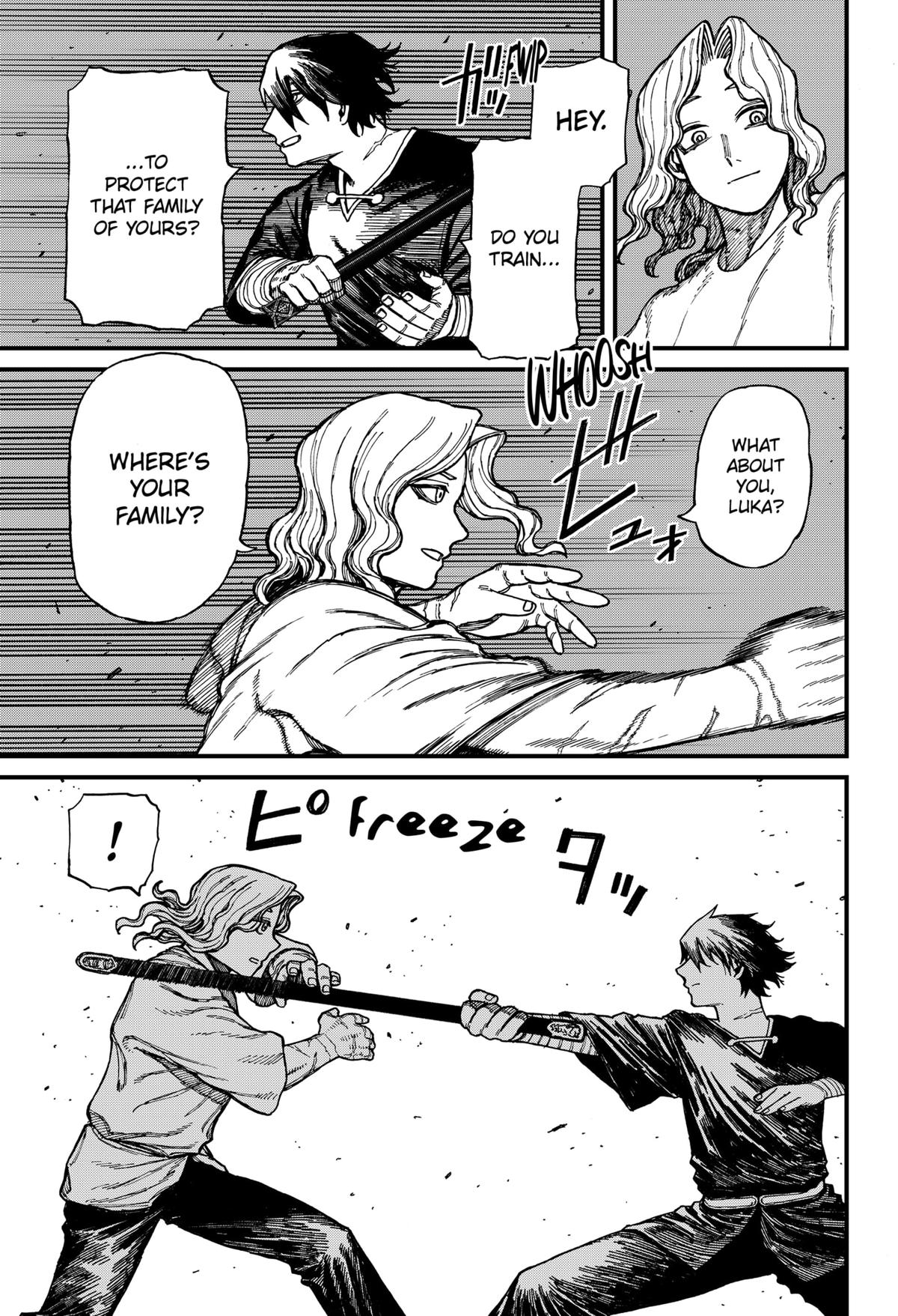 Centuria Manga Chapter 32 page 13 - Woman of Water scene
