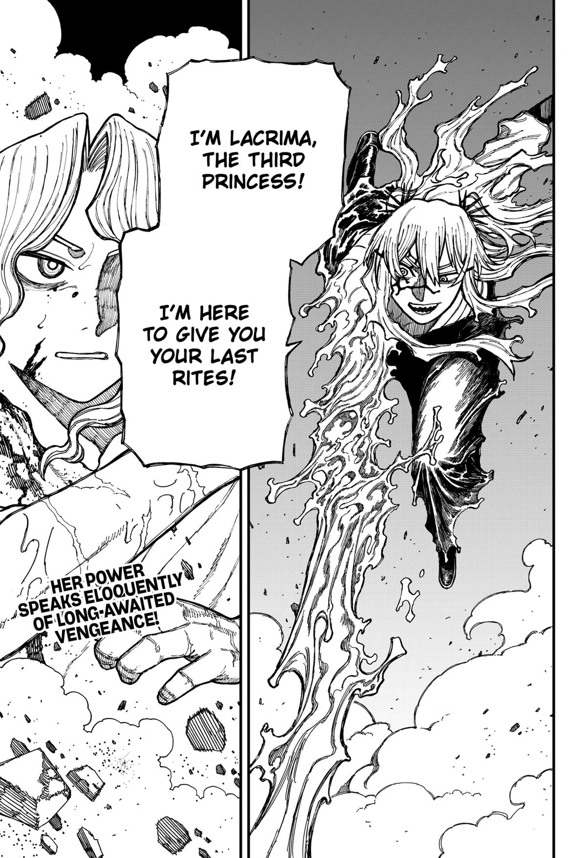 Centuria Manga Chapter 32 page 19 - Woman of Water scene