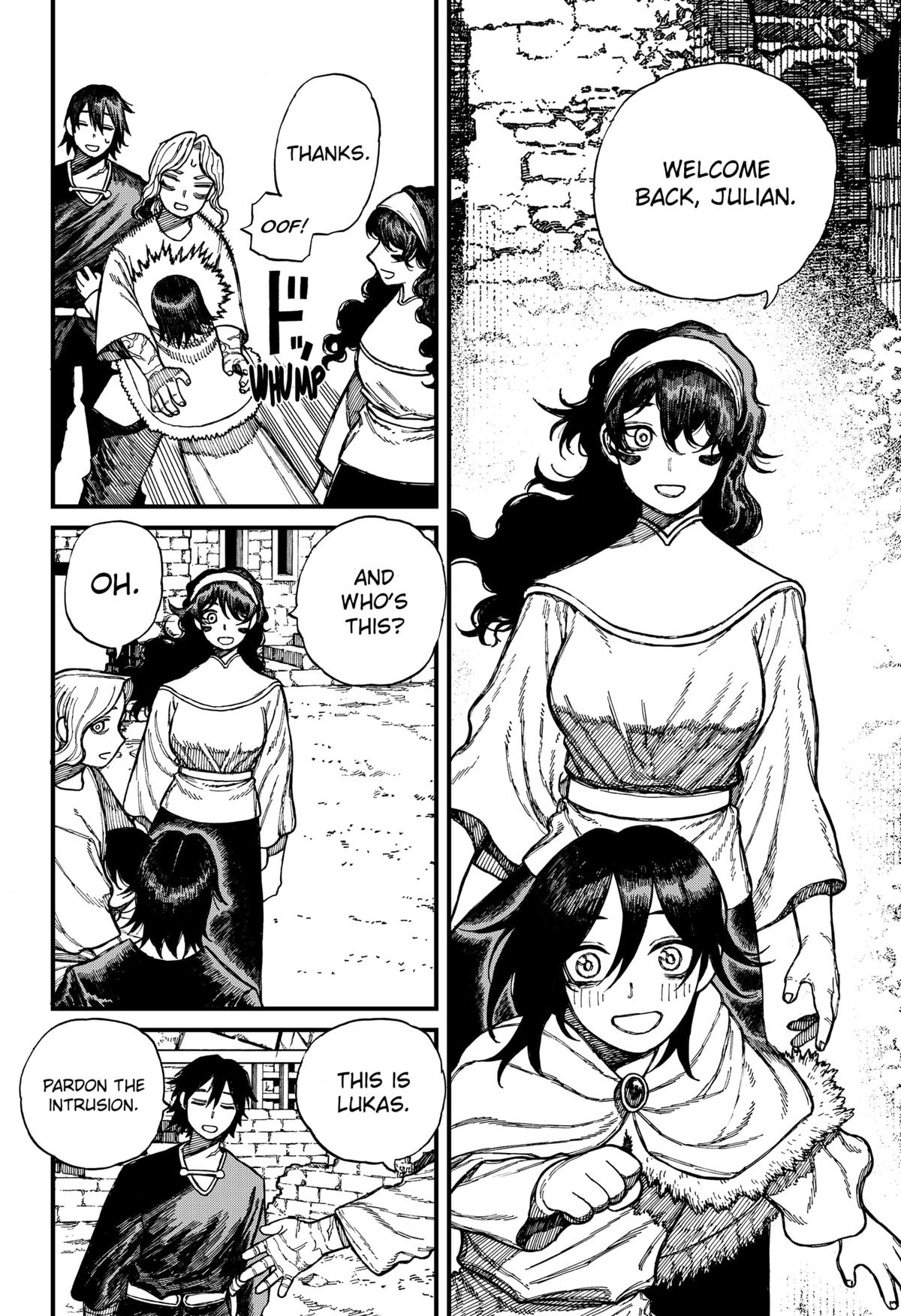 Centuria Manga Chapter 32 page 2 - Woman of Water scene