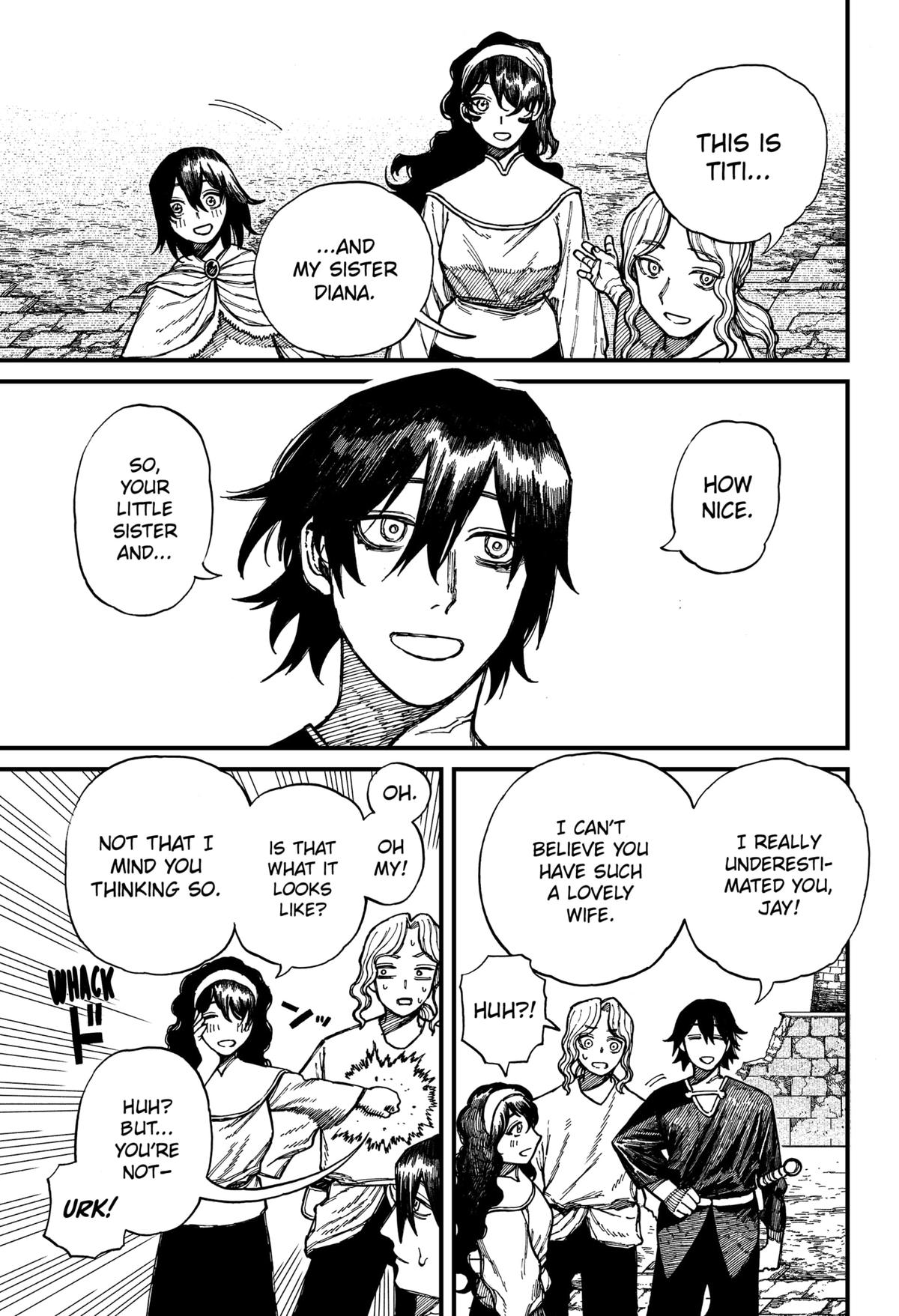 Centuria Manga Chapter 32 page 3 - Woman of Water scene