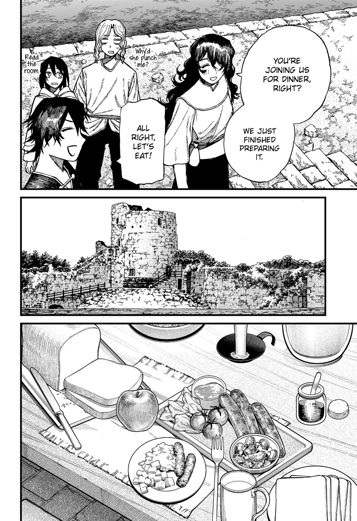 Centuria Manga Chapter 32 page 4 - Woman of Water scene