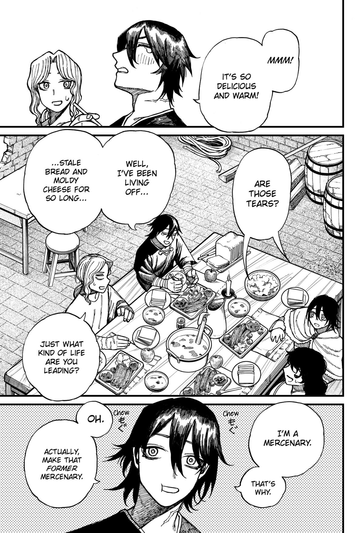 Centuria Manga Chapter 32 page 5 - Woman of Water scene