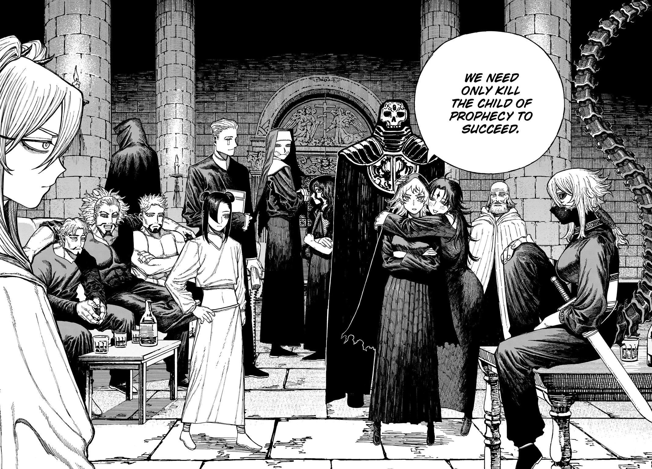 Centuria Manga Chapter 33 page 8 - Julian vs Lacrima scene