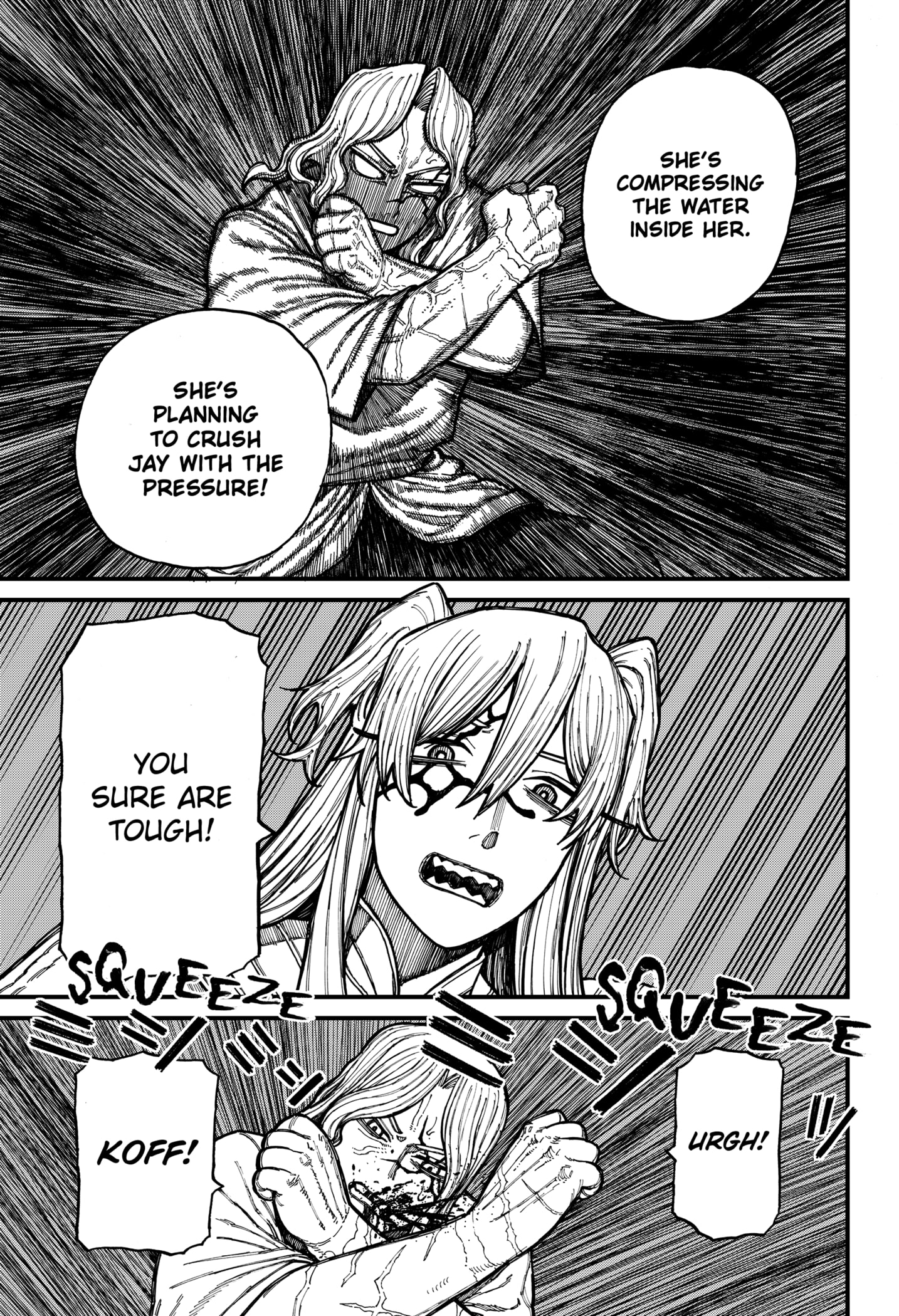 Centuria Manga Chapter 34 page 17 - Julian vs Lacrima 2 scene