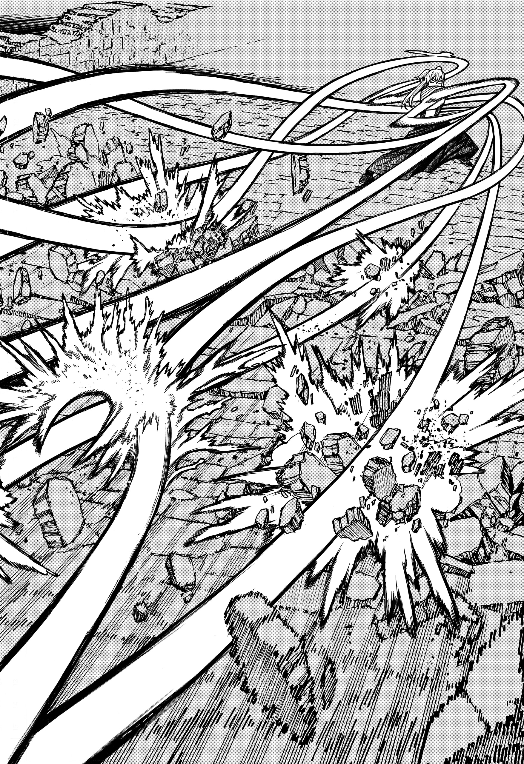 Centuria Manga Chapter 34 page 6 - Julian vs Lacrima 2 scene