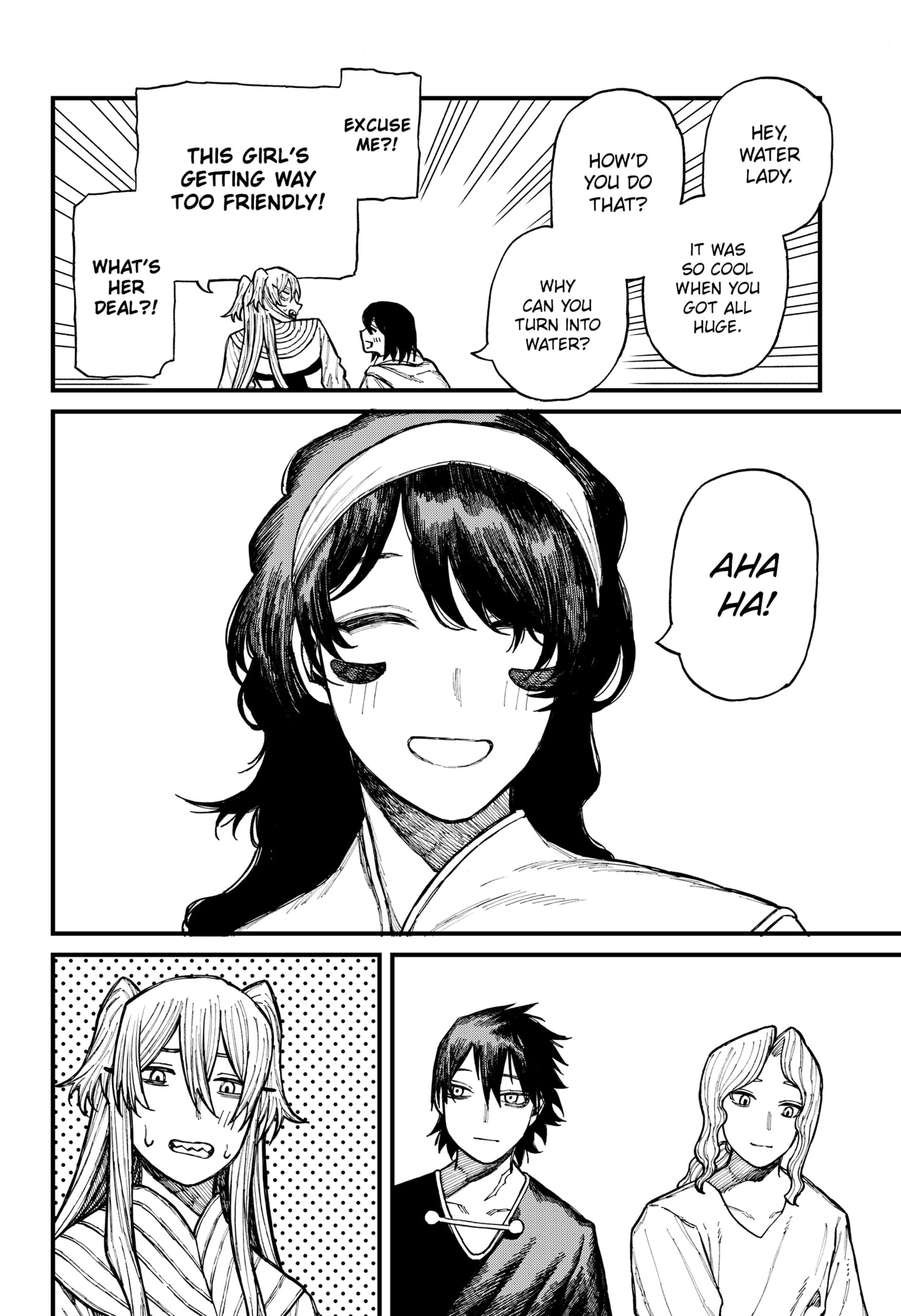 Centuria Manga Chapter 35 page 14 - Dining Table scene