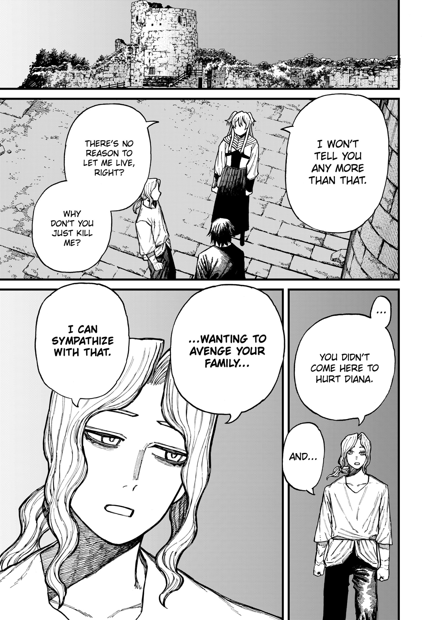 Centuria Manga Chapter 35 page 15 - Dining Table scene