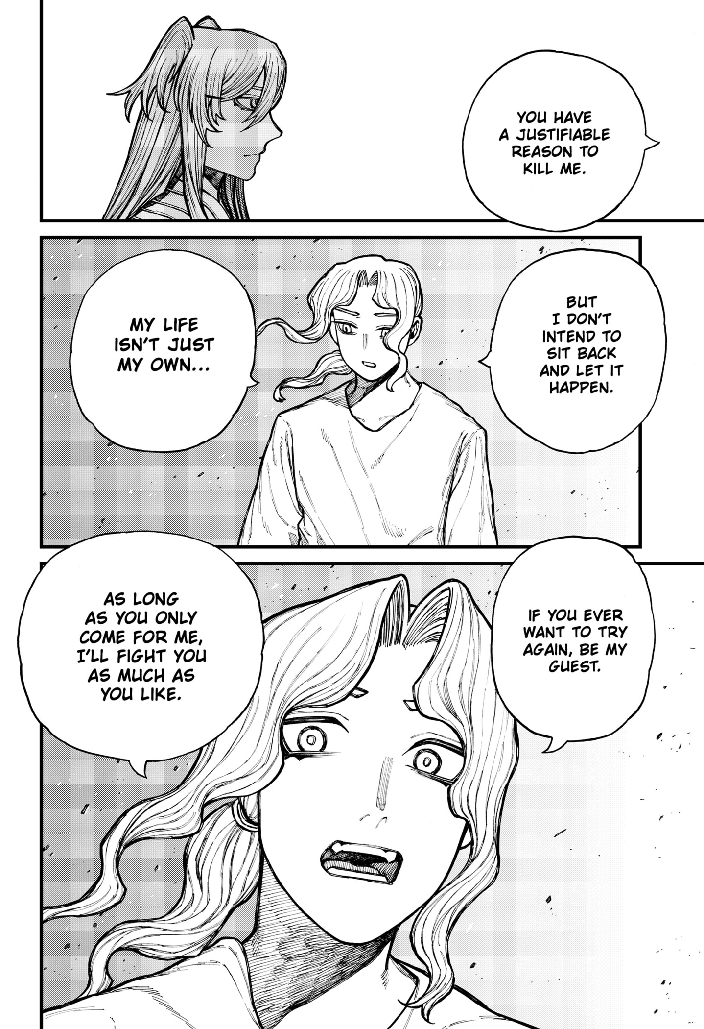 Centuria Manga Chapter 35 page 16 - Dining Table scene
