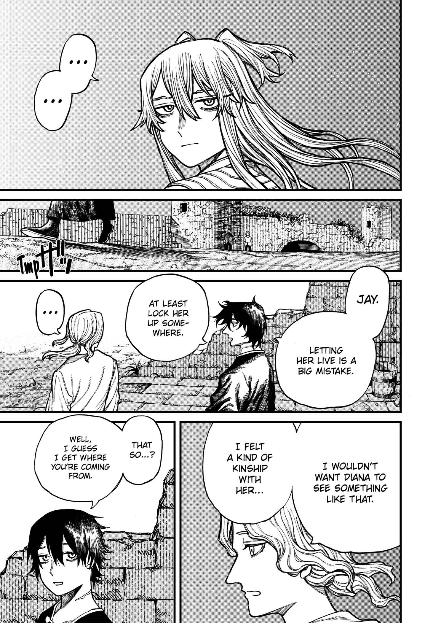 Centuria Manga Chapter 35 page 17 - Dining Table scene