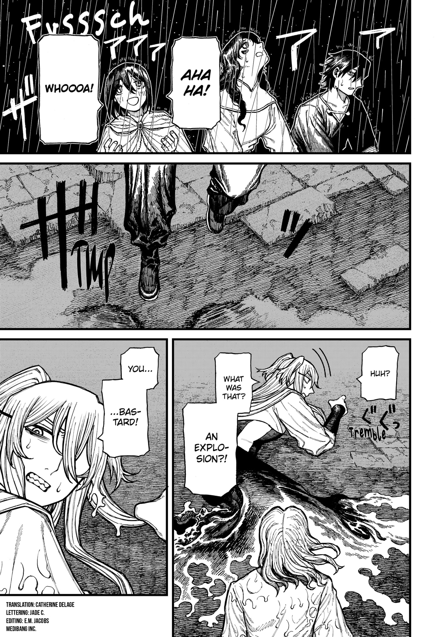 Centuria Manga Chapter 35 page 3 - Dining Table scene