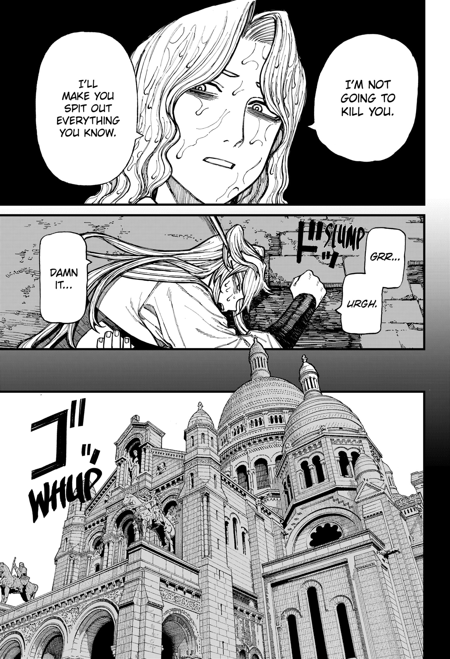 Centuria Manga Chapter 35 page 5 - Dining Table scene