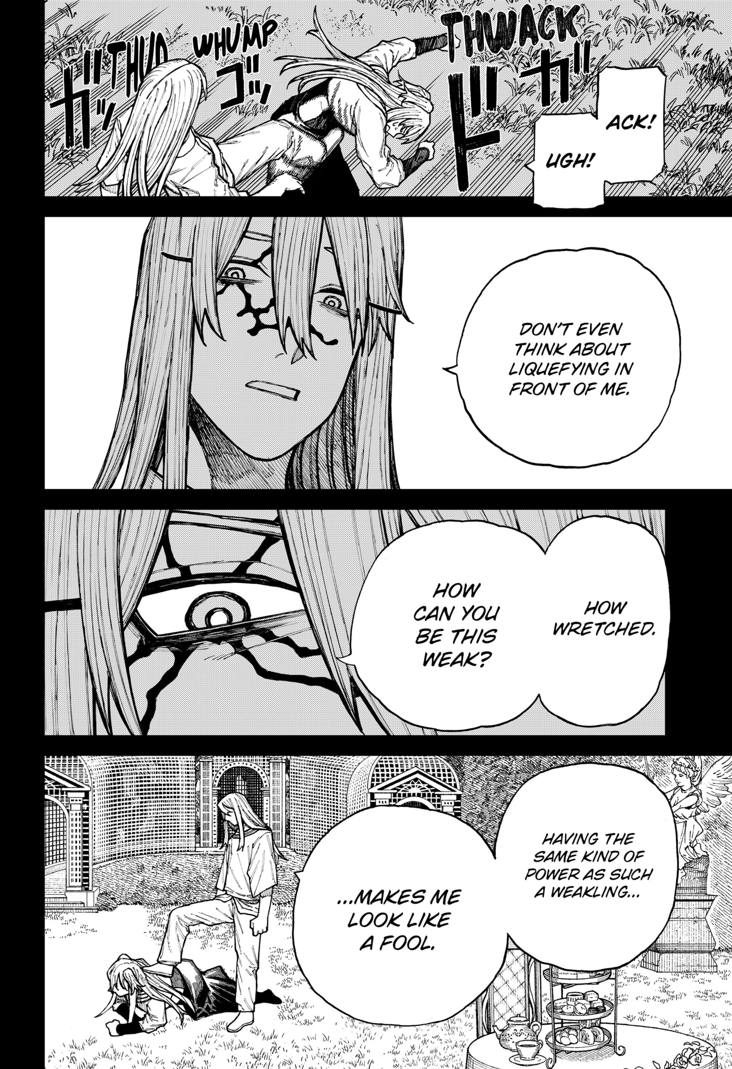 Centuria Manga Chapter 35 page 6 - Dining Table scene
