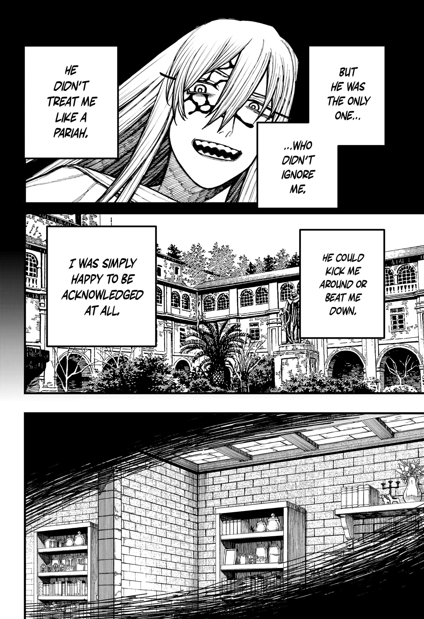 Centuria Manga Chapter 35 page 8 - Dining Table scene