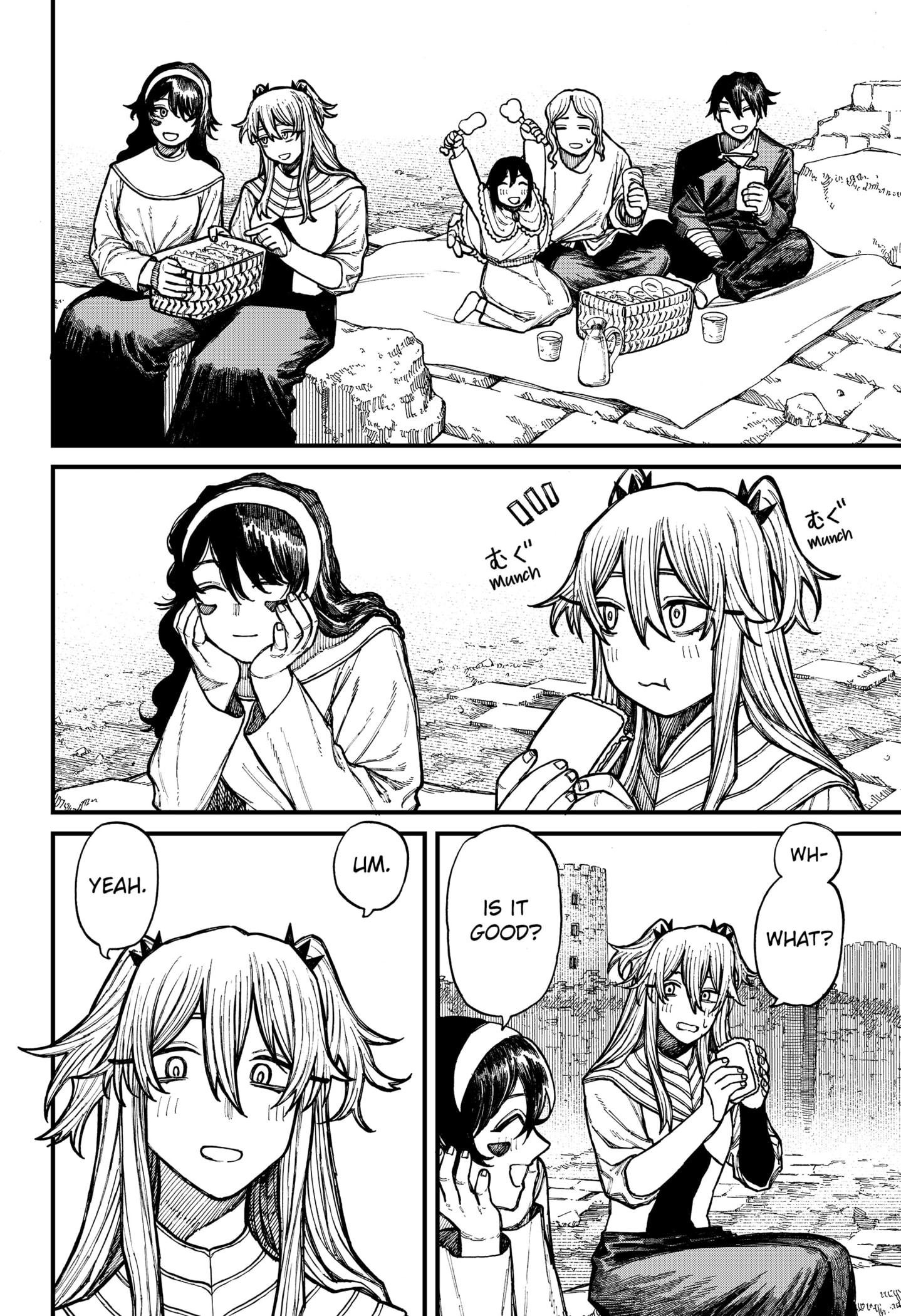 Centuria Manga Chapter 36 page 12 - Aqueduct scene