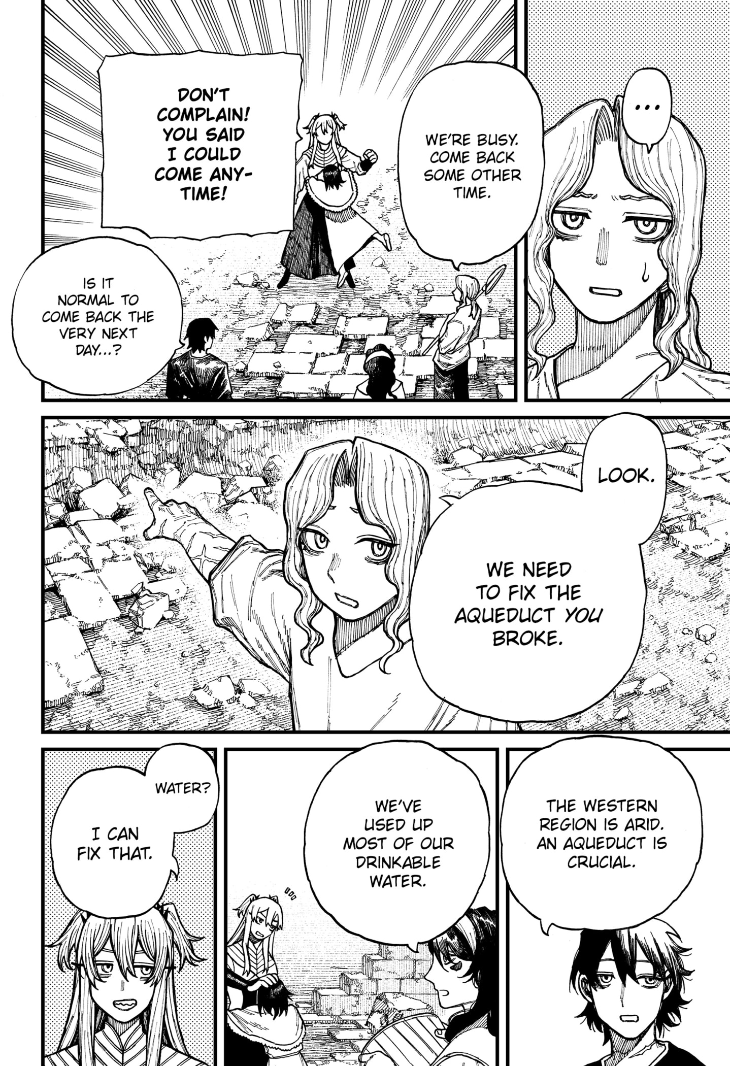 Centuria Manga Chapter 36 page 2 - Aqueduct scene