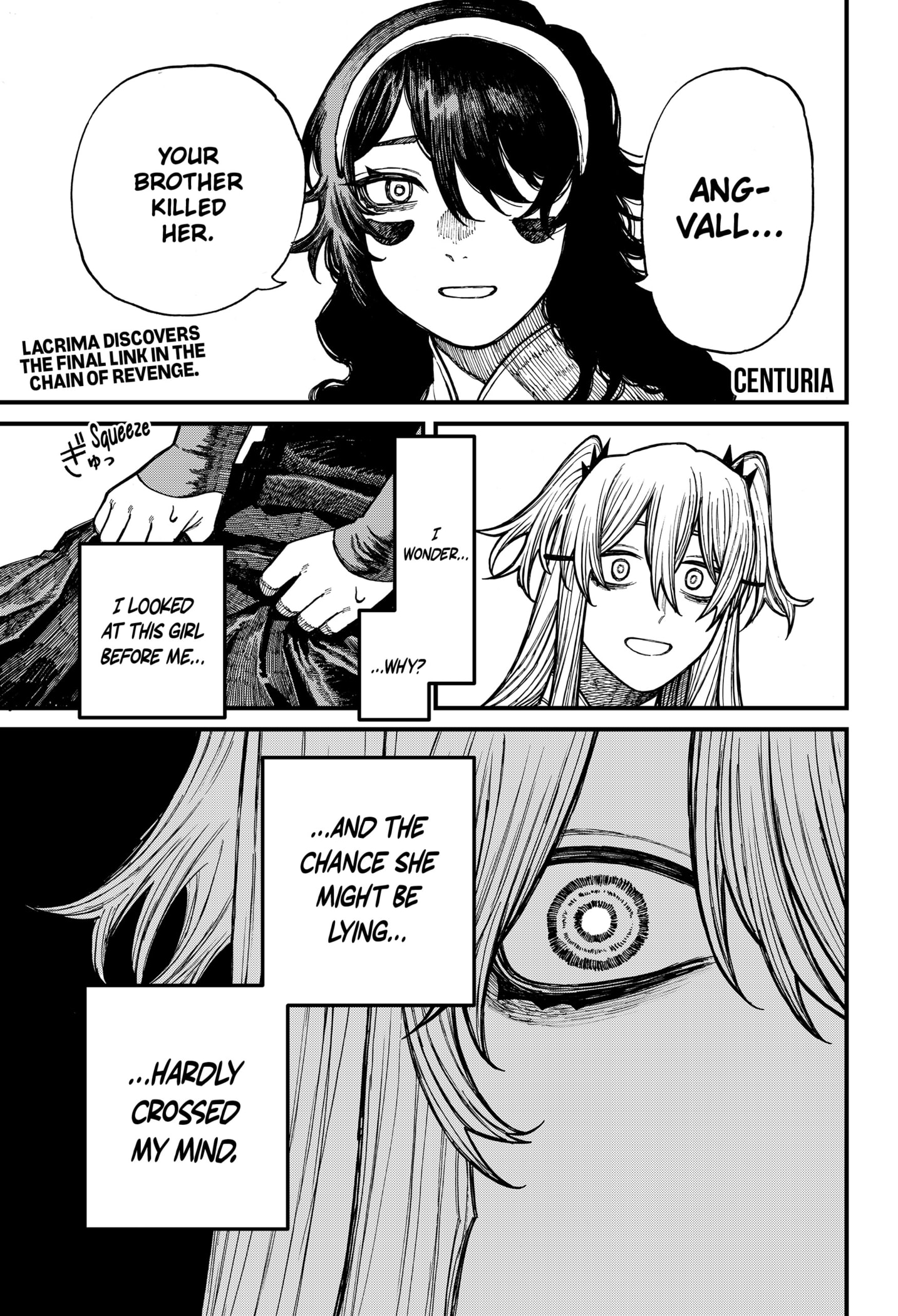 Centuria Manga Chapter 37 page 1 - Cursed by Blood scene