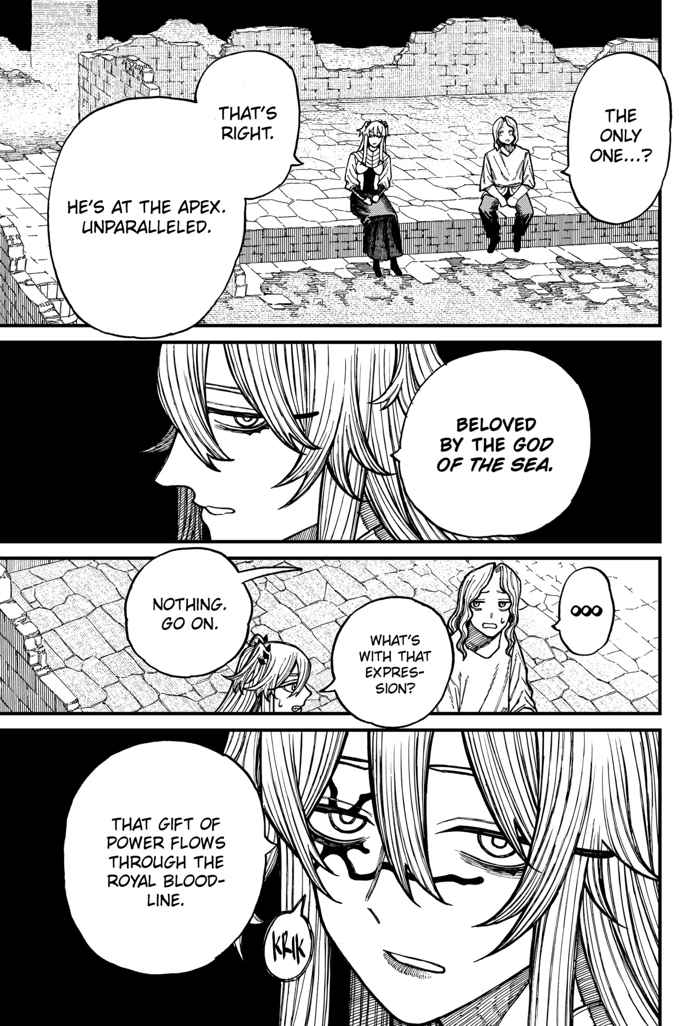 Centuria Manga Chapter 37 page 11 - Cursed by Blood scene