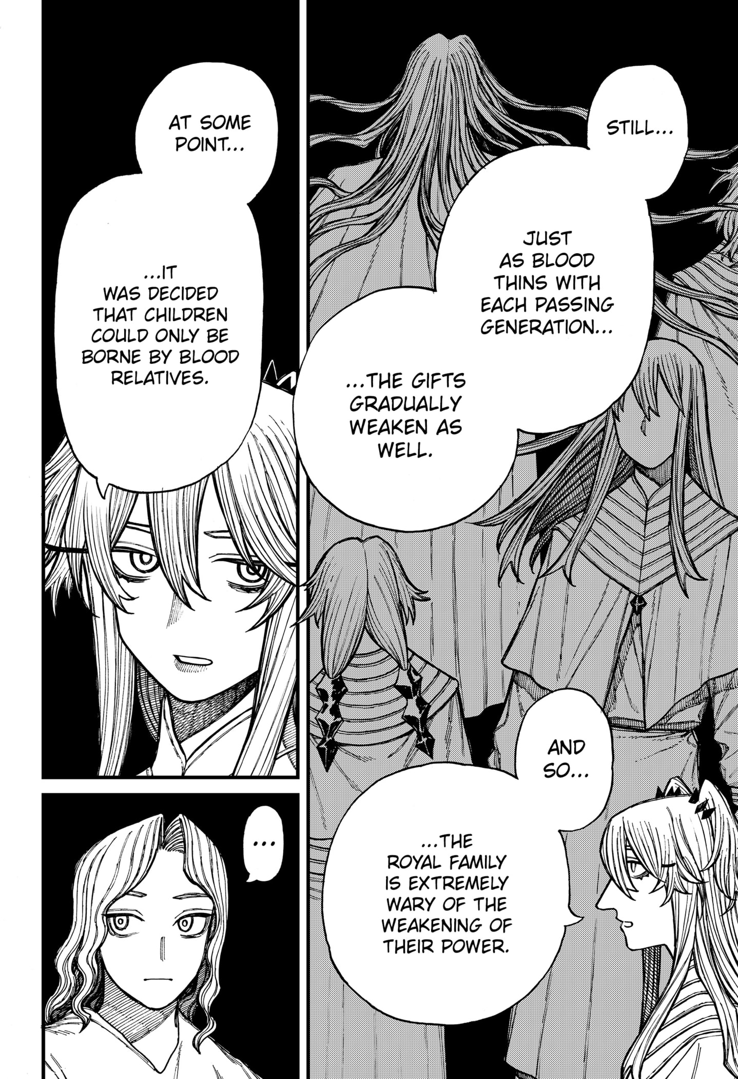 Centuria Manga Chapter 37 page 12 - Cursed by Blood scene
