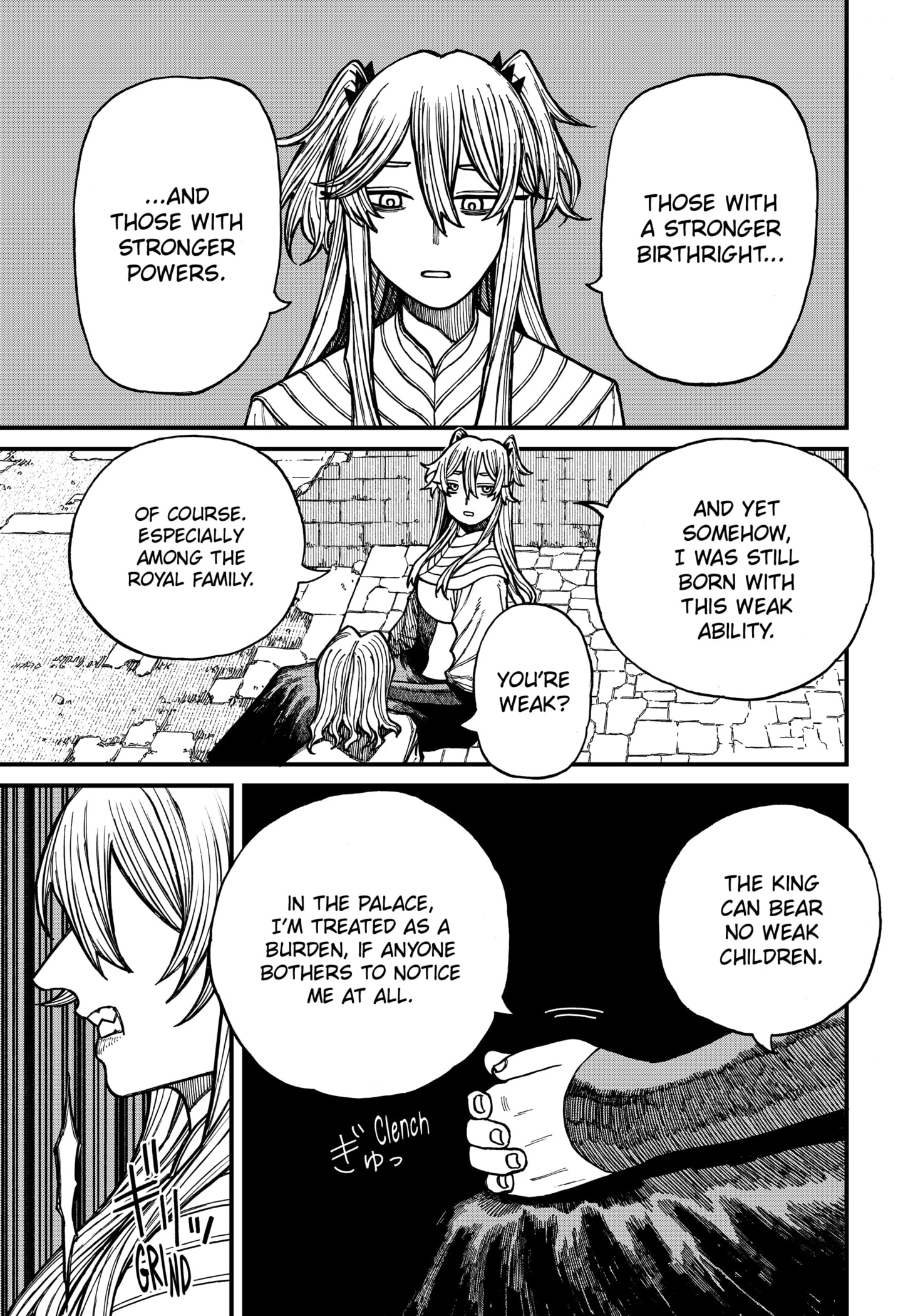 Centuria Manga Chapter 37 page 13 - Cursed by Blood scene