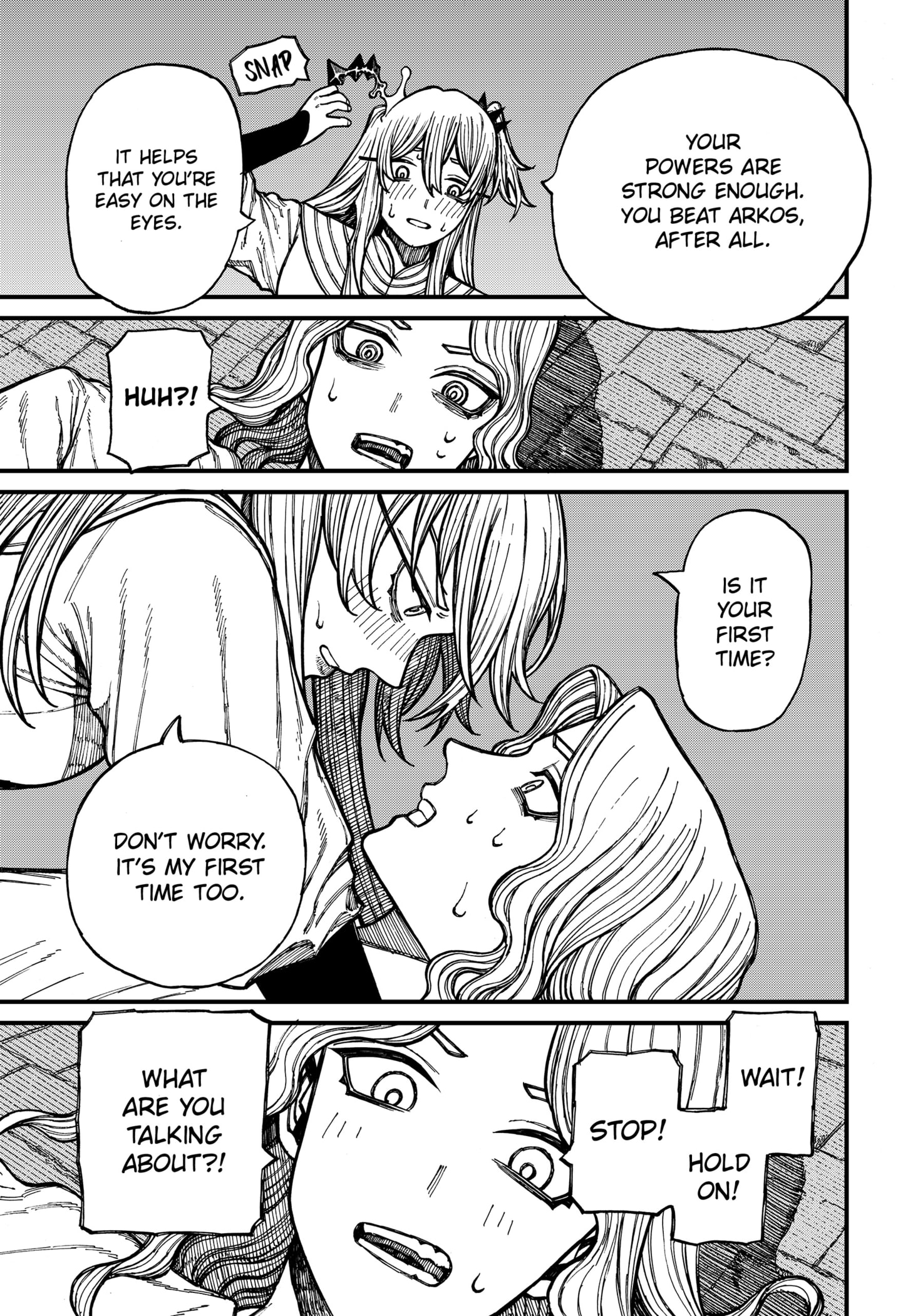 Centuria Manga Chapter 37 page 17 - Cursed by Blood scene
