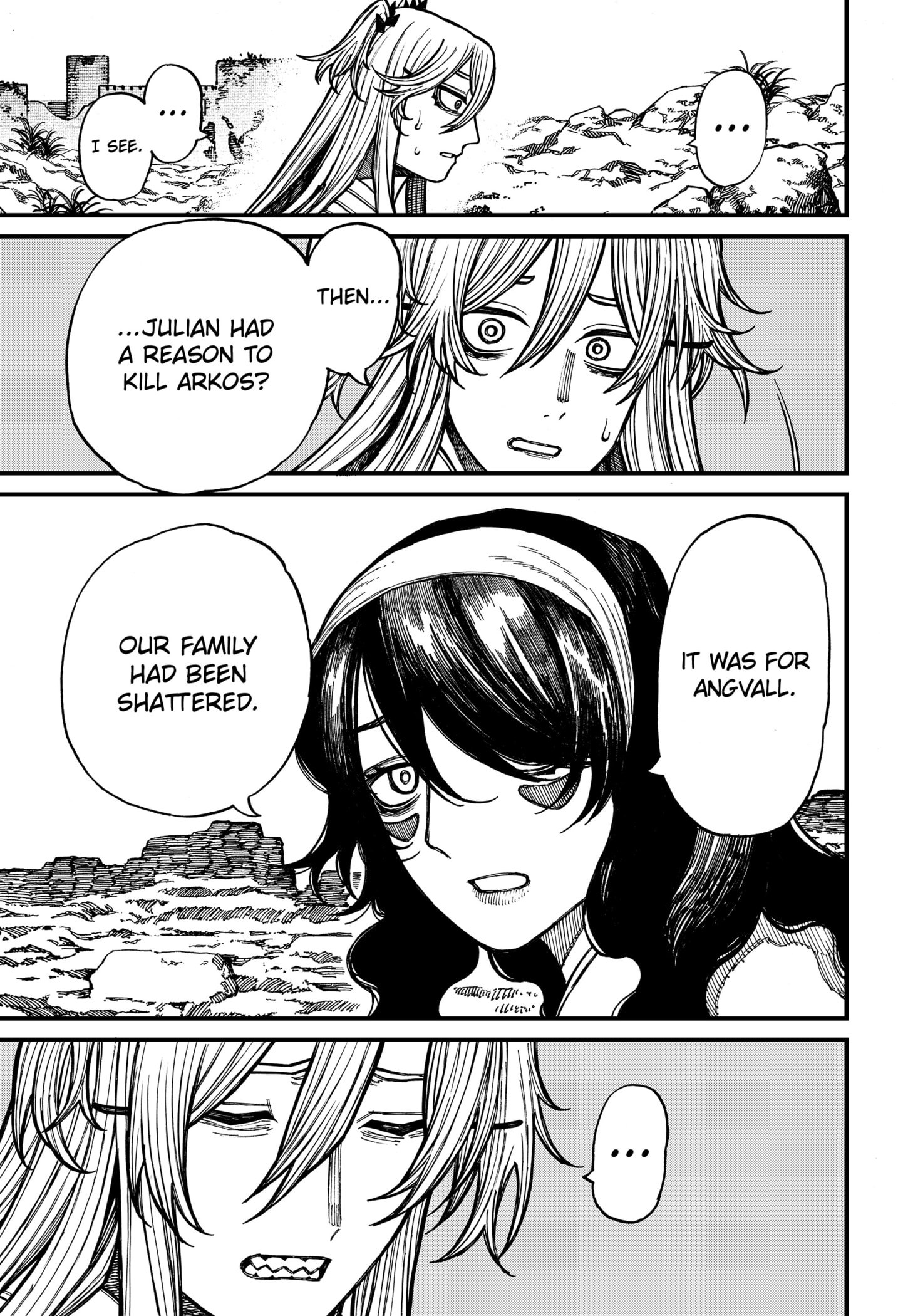 Centuria Manga Chapter 37 page 3 - Cursed by Blood scene