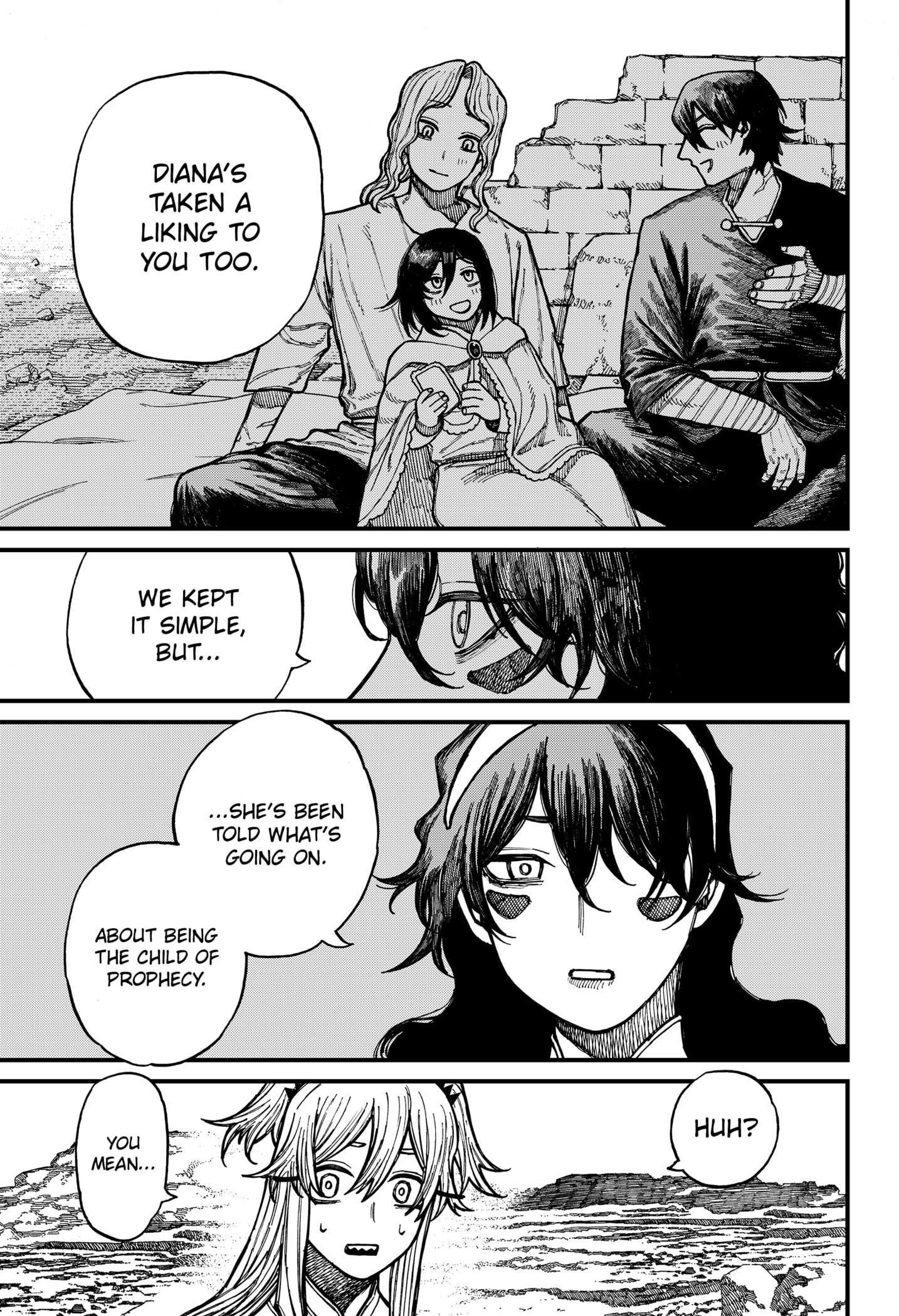 Centuria Manga Chapter 37 page 5 - Cursed by Blood scene