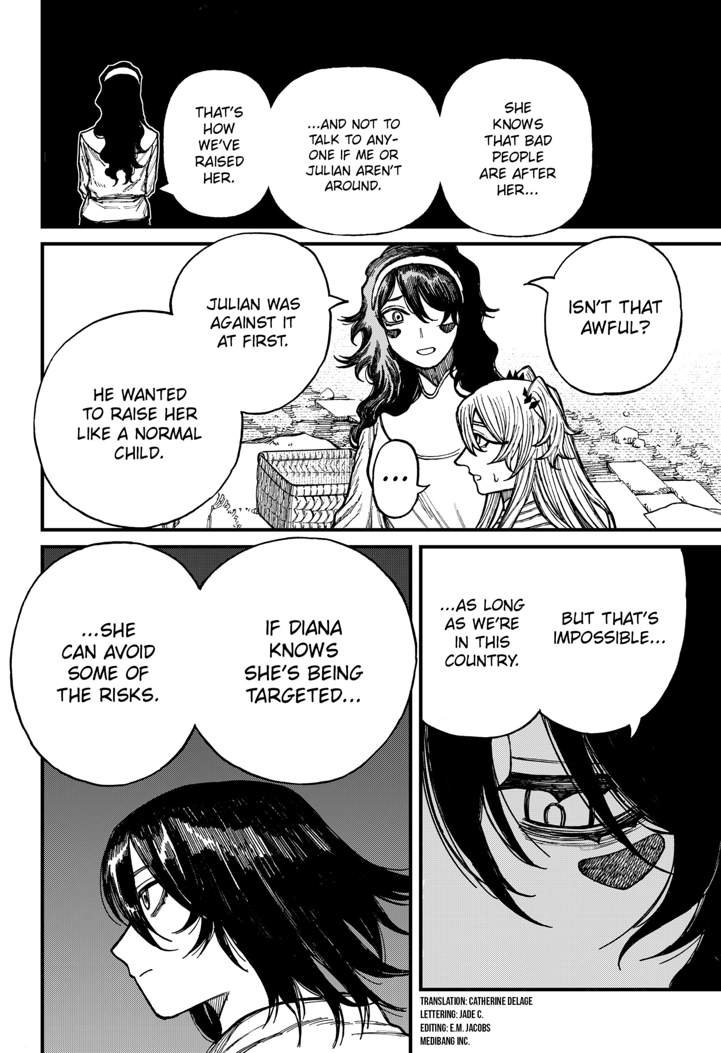 Centuria Manga Chapter 37 page 6 - Cursed by Blood scene