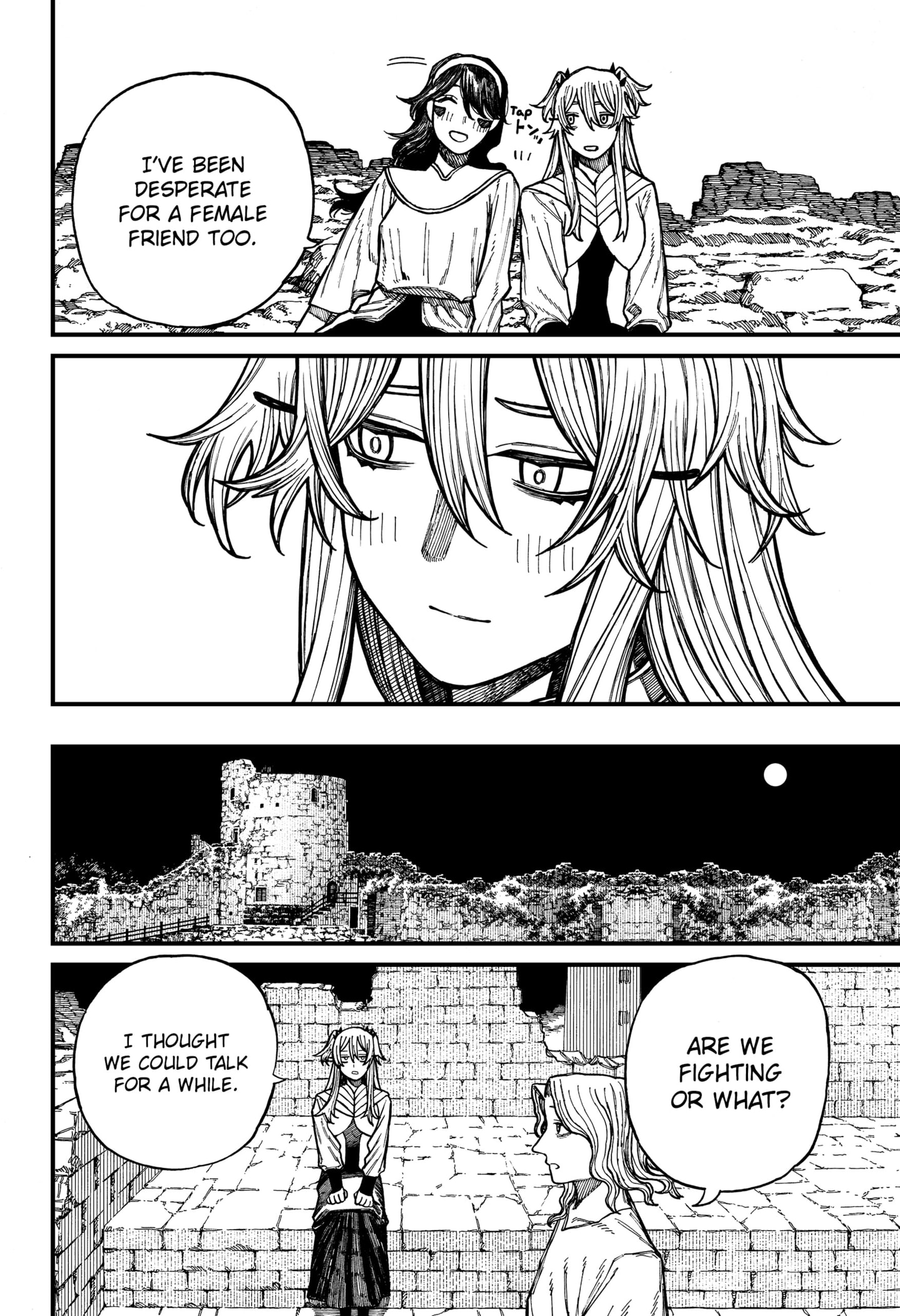 Centuria Manga Chapter 37 page 8 - Cursed by Blood scene