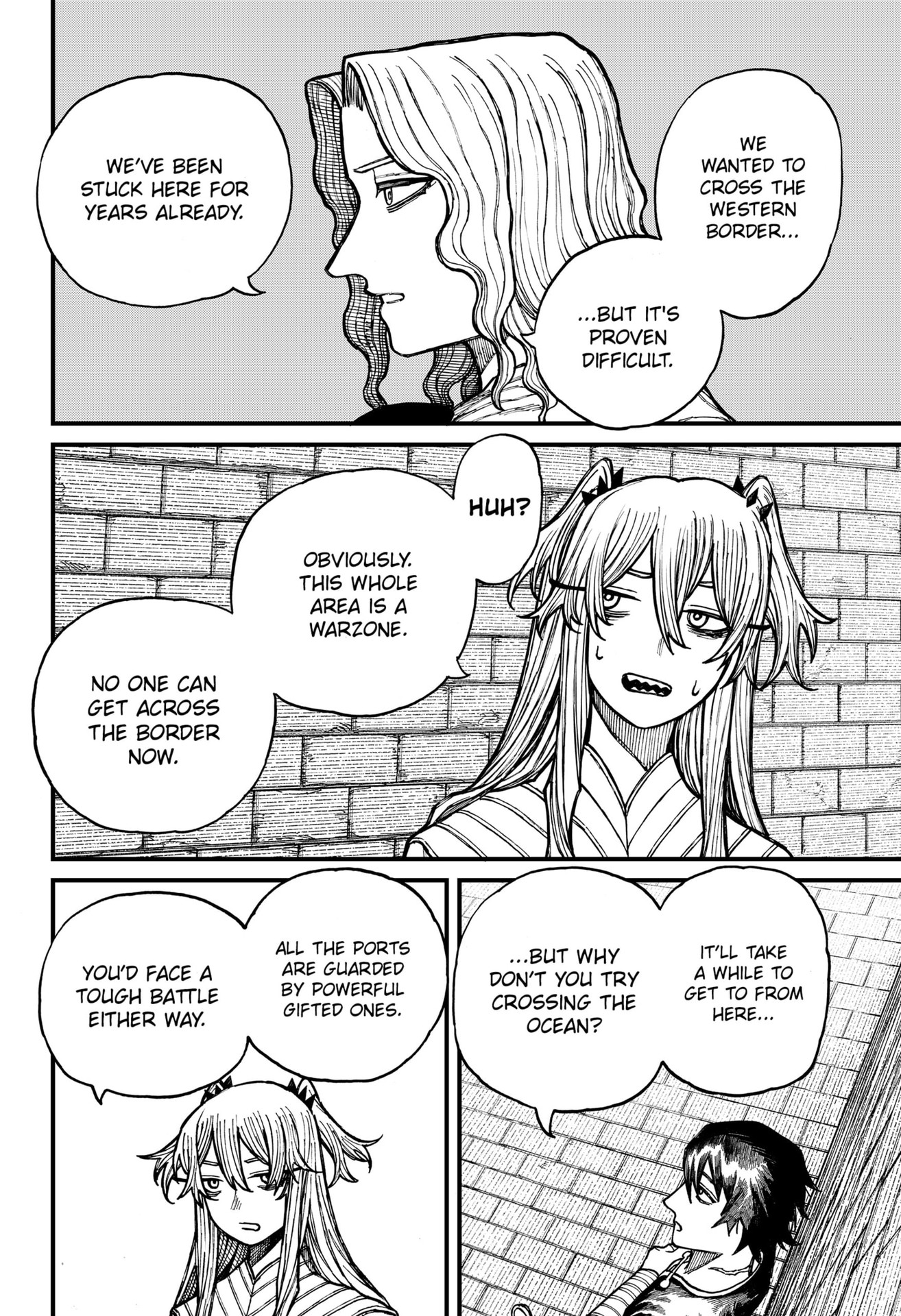Centuria Manga Chapter 38 page 8 - Before the Storm scene