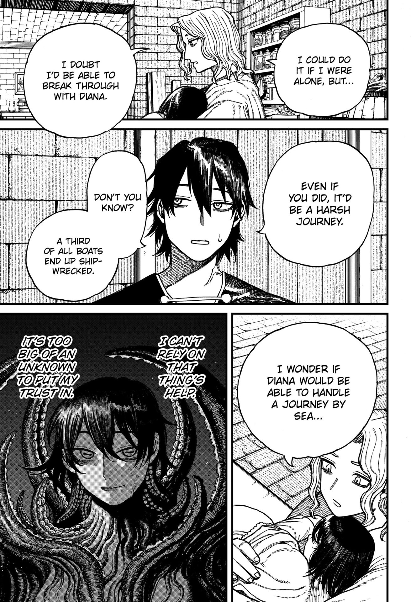 Centuria Manga Chapter 38 page 9 - Before the Storm scene