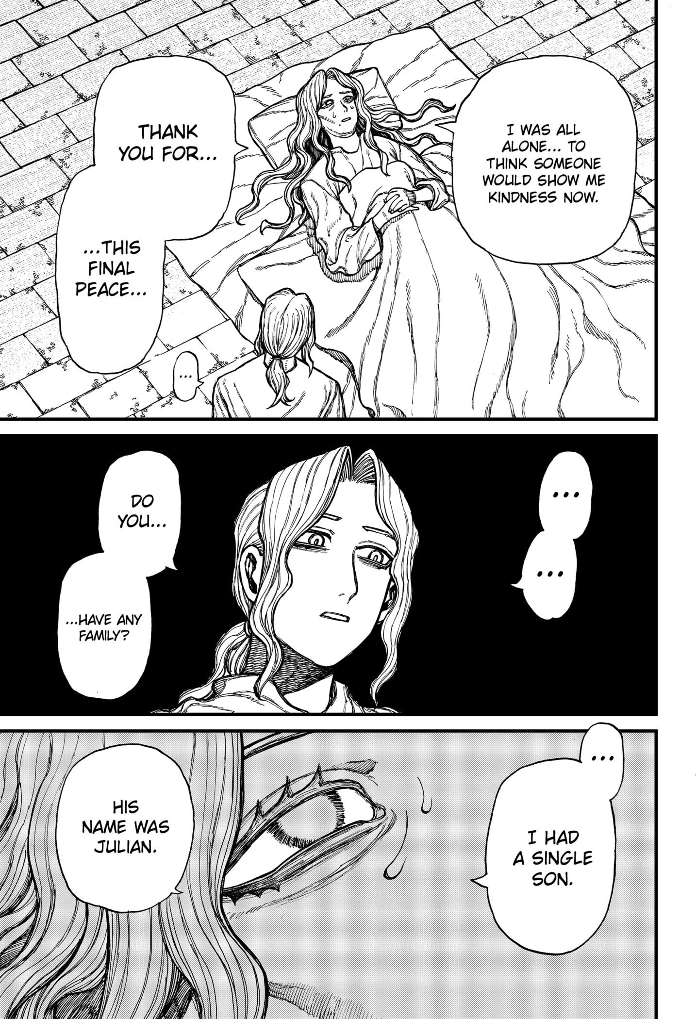 Centuria Manga Chapter 39 page 11 - Child and Mother scene
