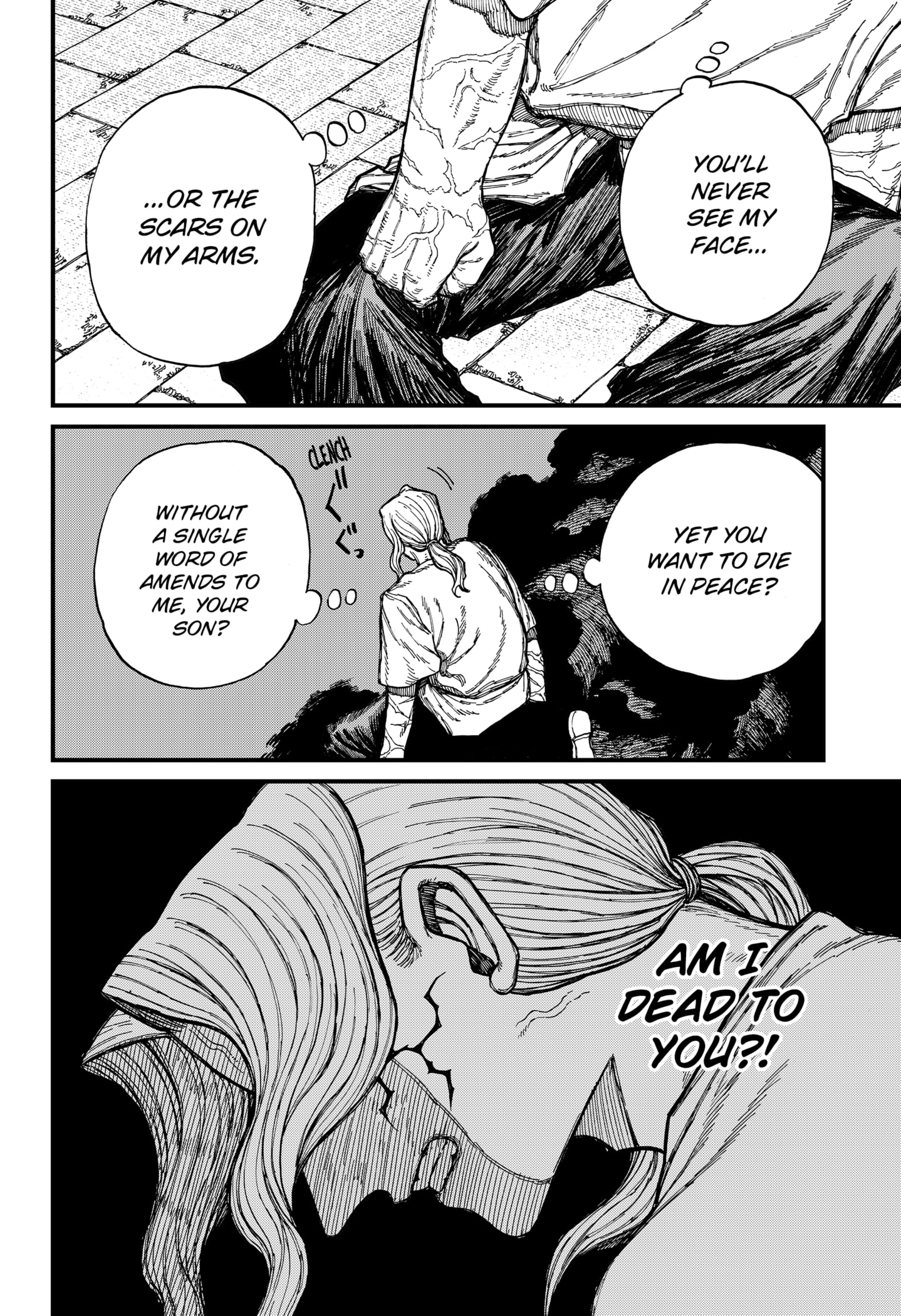 Centuria Manga Chapter 39 page 14 - Child and Mother scene
