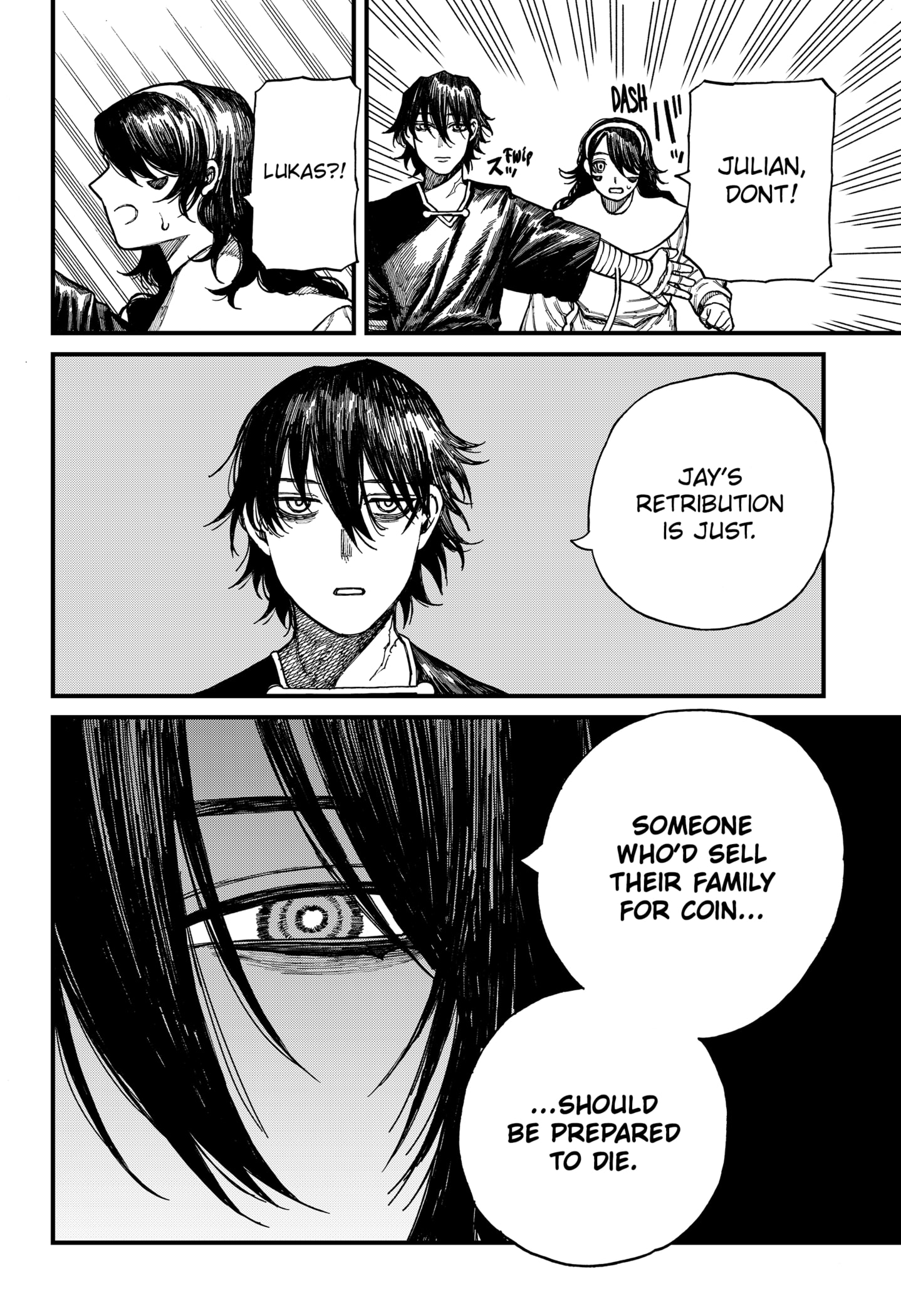 Centuria Manga Chapter 39 page 16 - Child and Mother scene