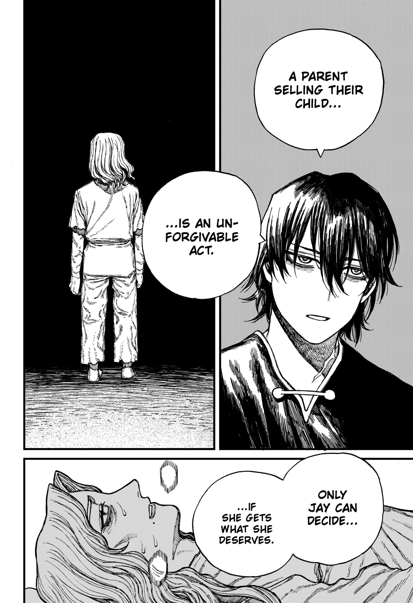 Centuria Manga Chapter 39 page 18 - Child and Mother scene